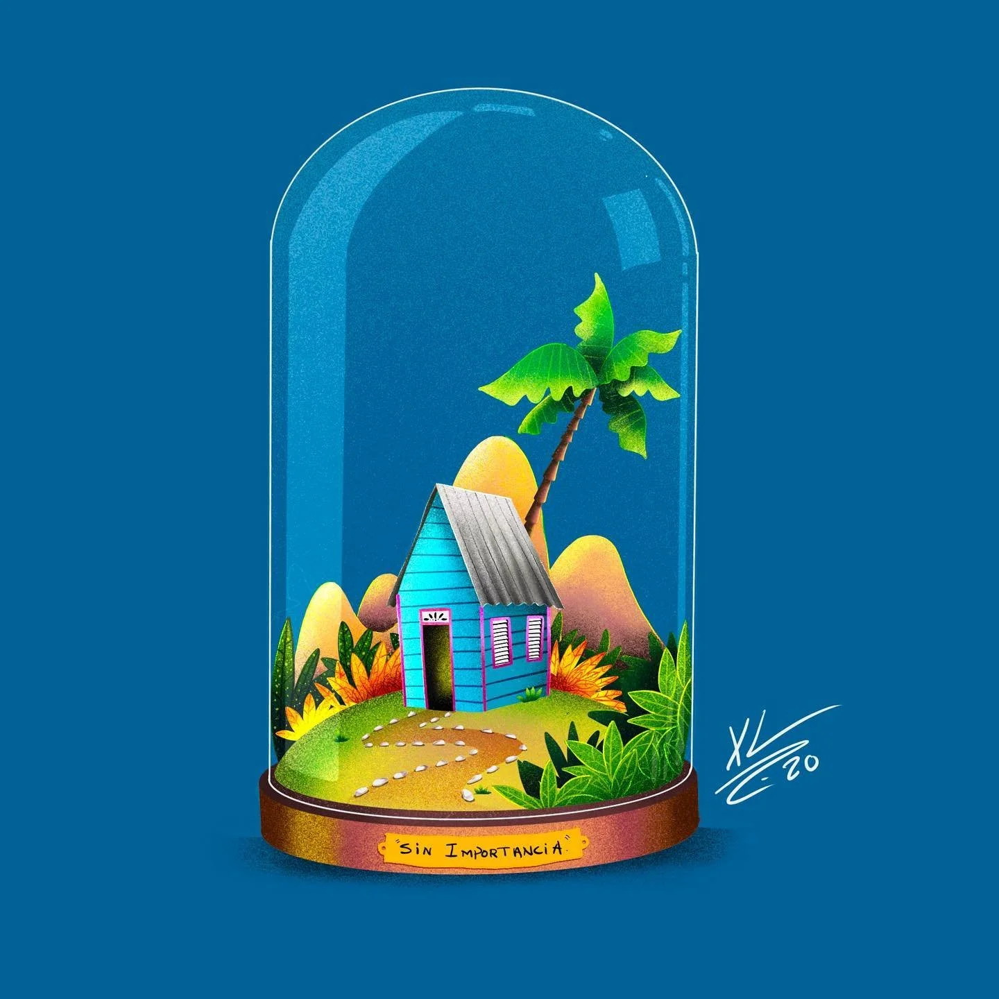 Digital Illustration_Sin Importancia_Casitas Dominicanas_Series.jpg