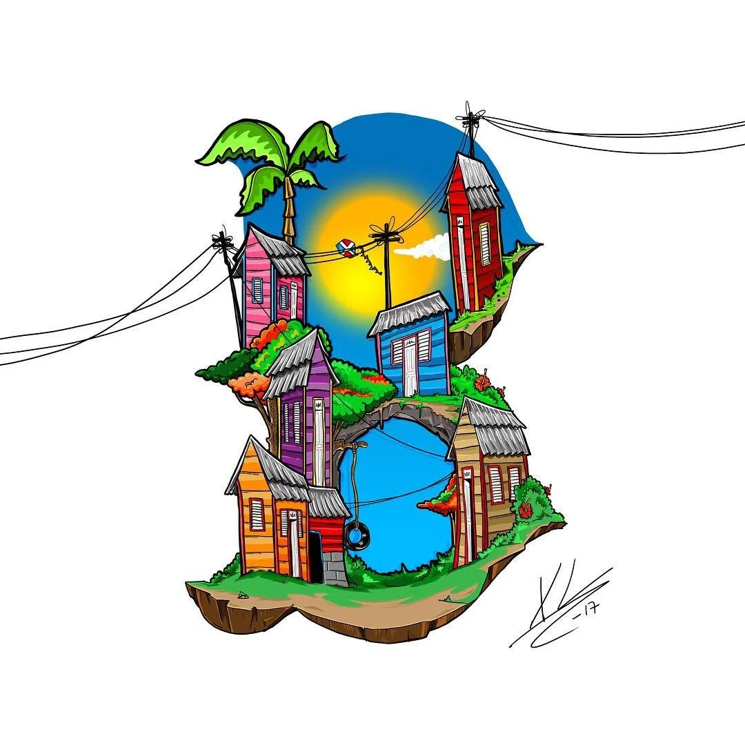 Digital Illustration_Casitas Dominicanas_Boston_by_santanafirpo.jpg