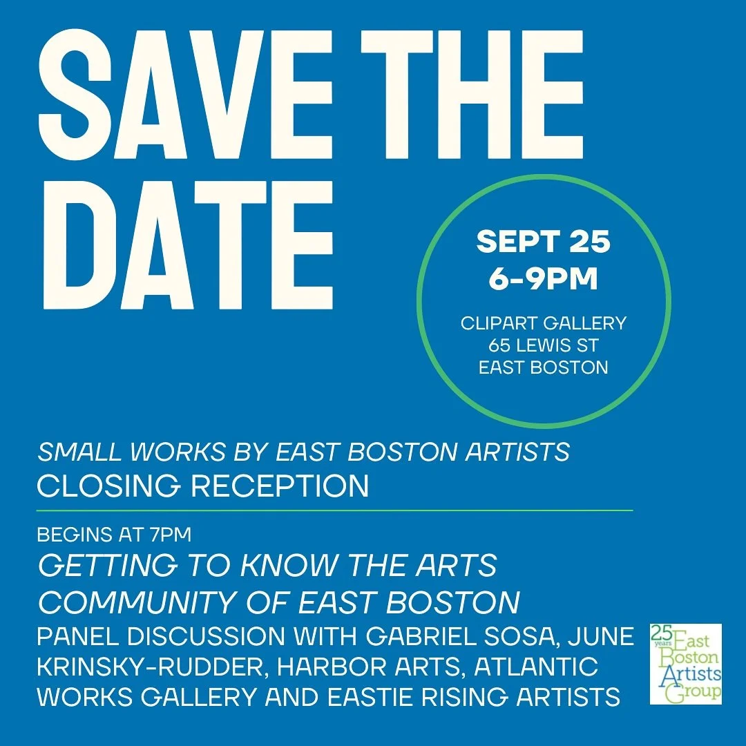 🎉 You&rsquo;re invited! This Thursday, 9/25, we&rsquo;re thrilled to partner with AWG, Clippership Wharf, and our amazing panelists &mdash; Gabriel Sosa, June Krinsky-Rudder, Matt Moyer Bell, Eastie Rising, and Katie Kimbrell &mdash; for an evening 