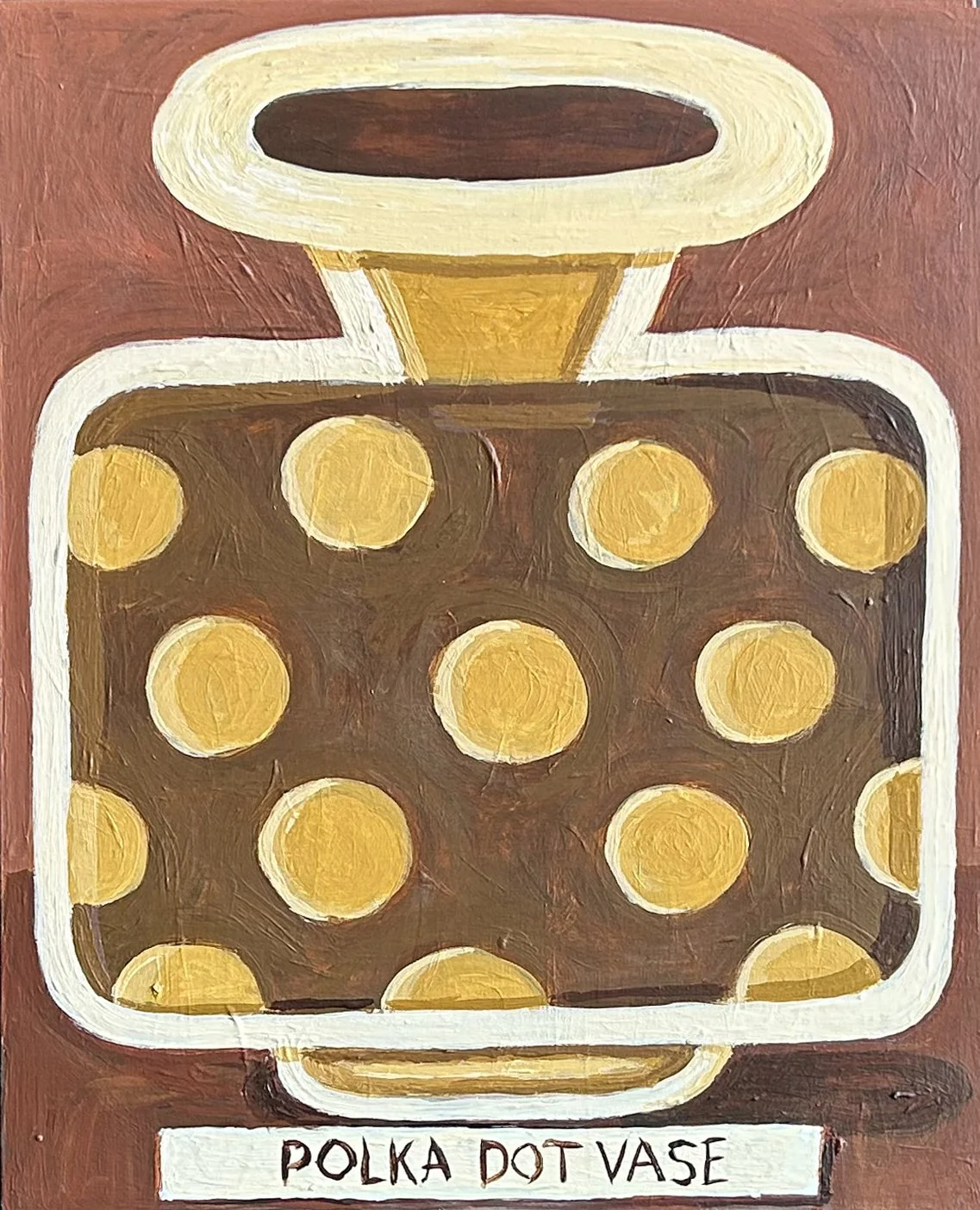 Polka Dot Vase