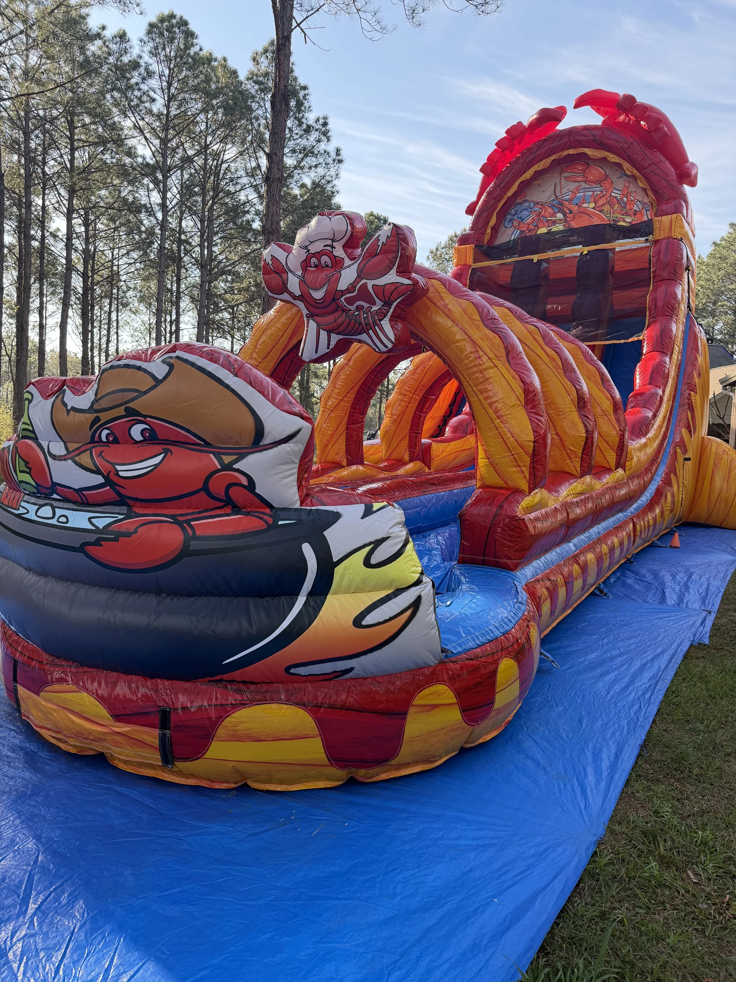 20' Crawfish Waterslide