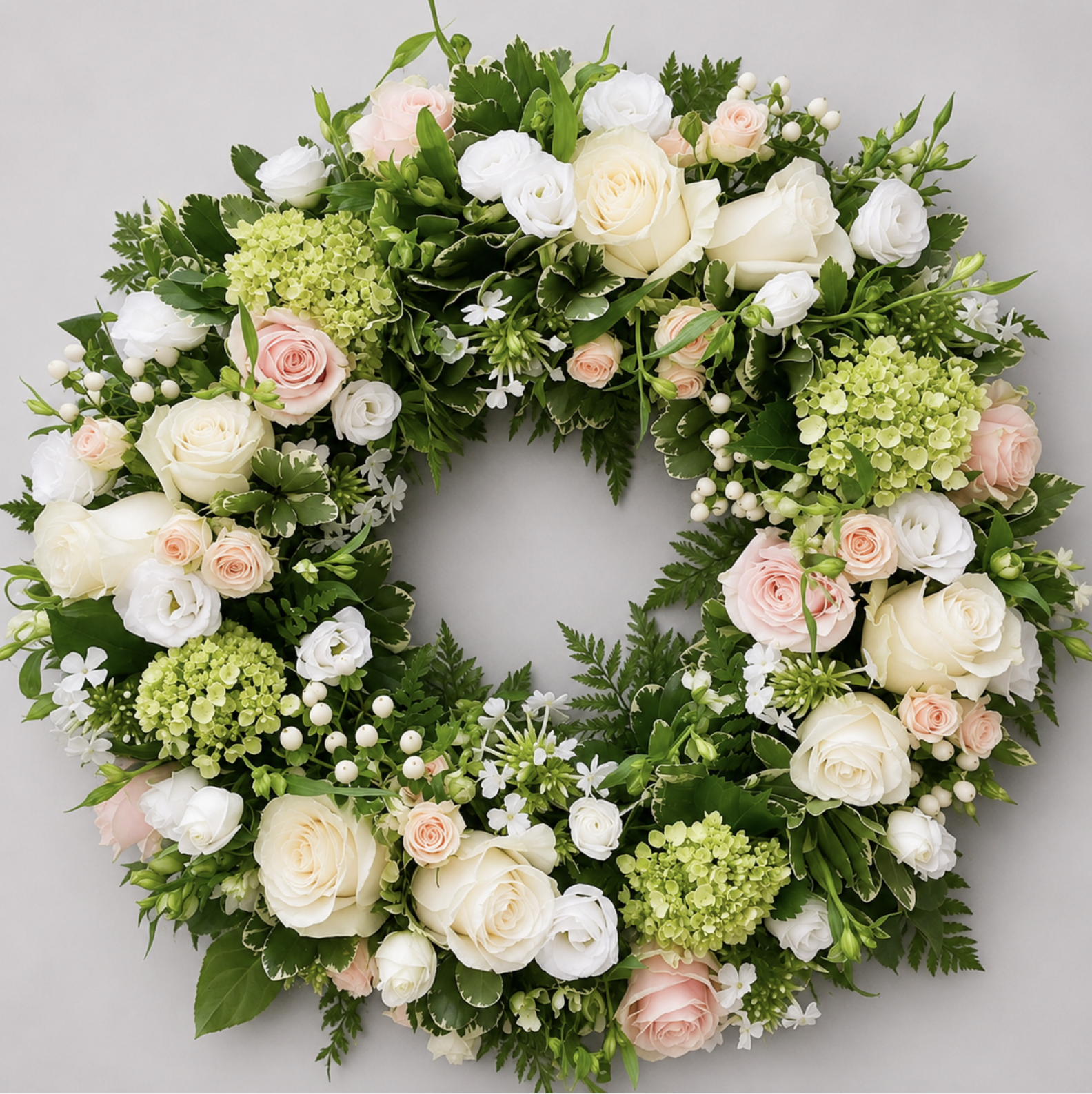 The Blush & Ivory Tribute Wreath