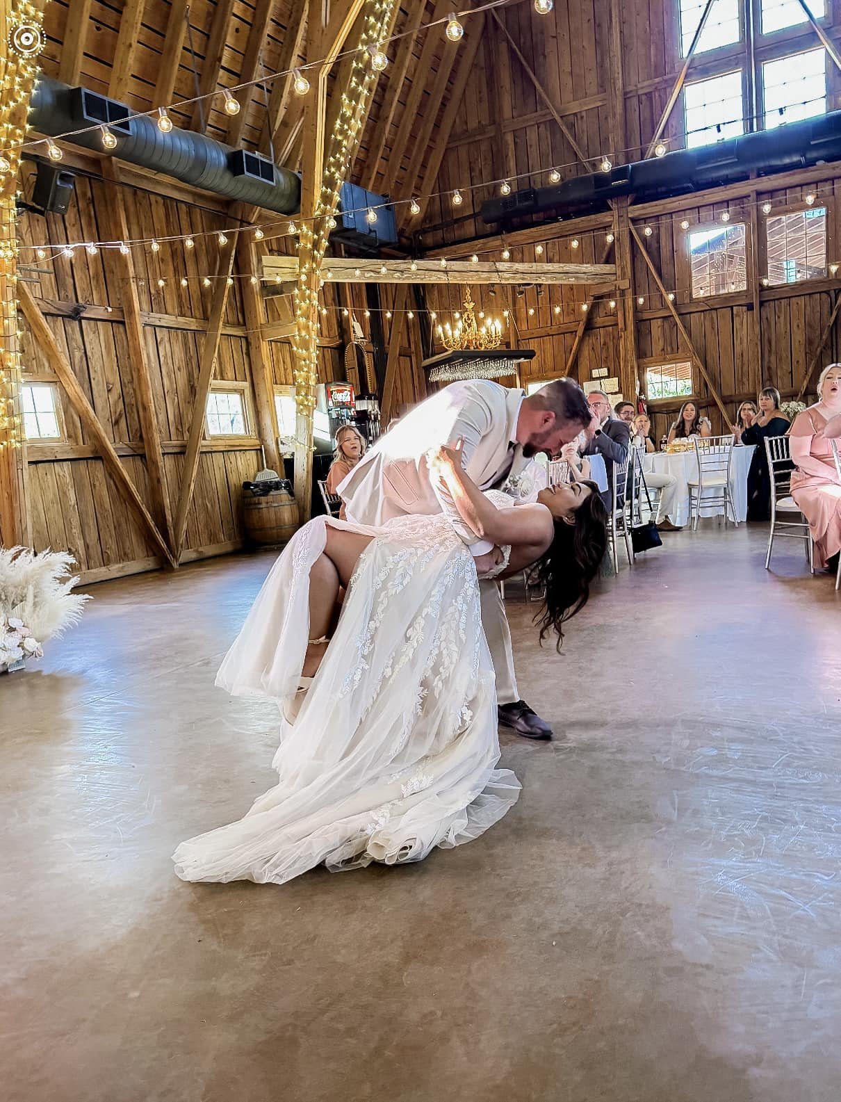 Las Vegas Wedding Couple at Wedding Reception First Dance