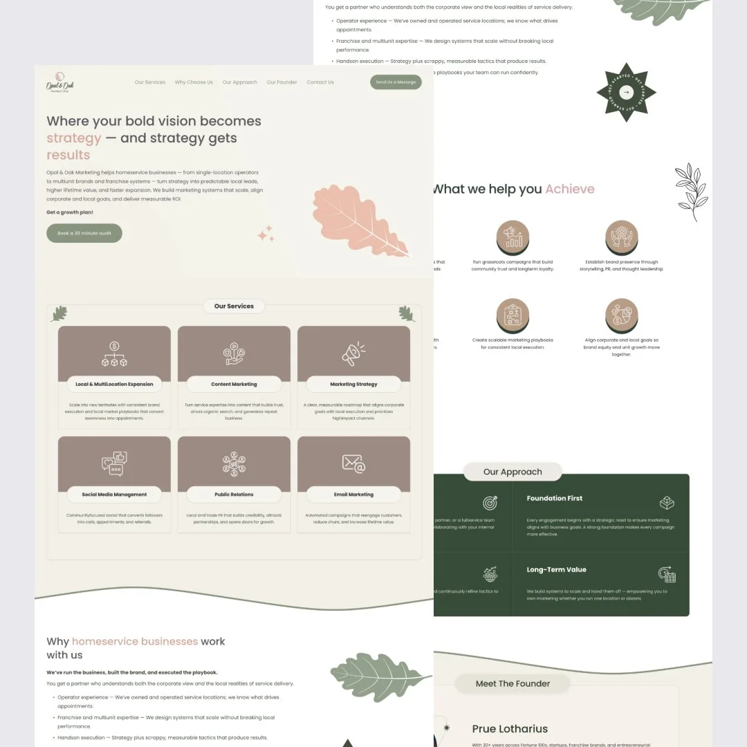 Opal & Oak Marketing