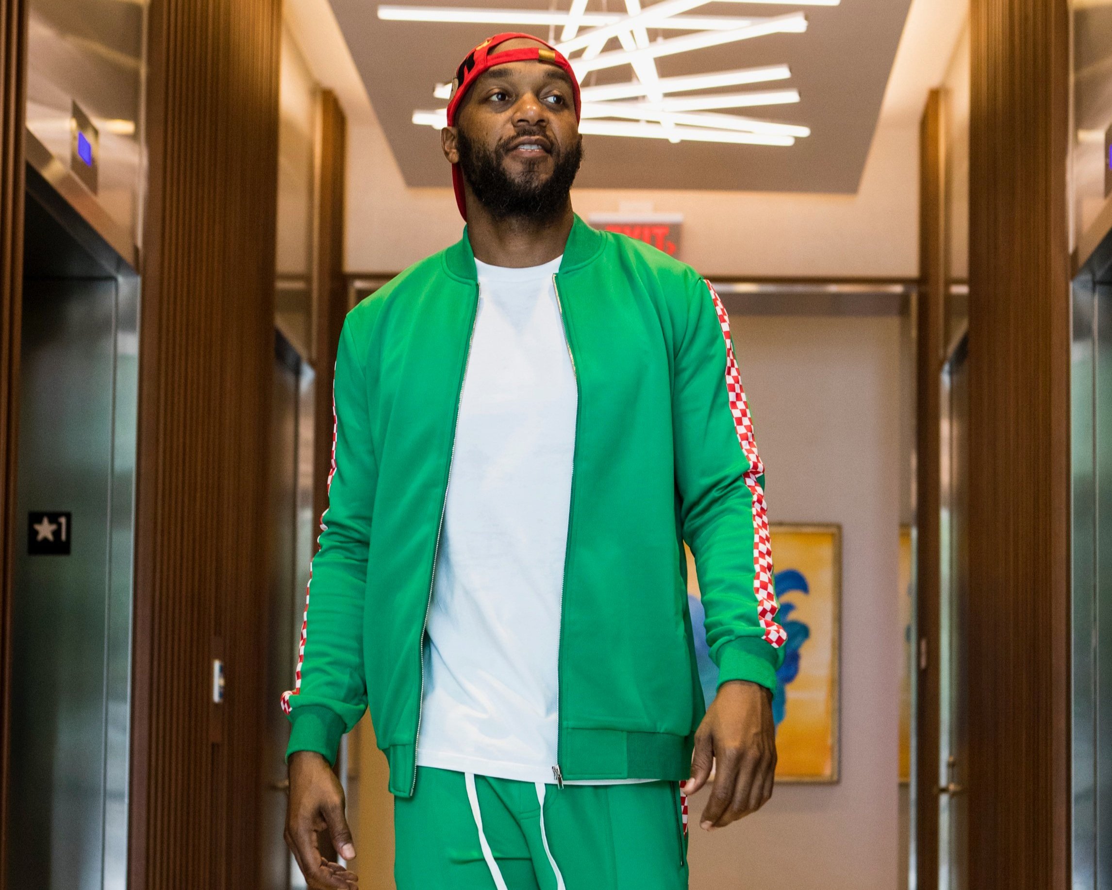 Green Raceway Tracksuit