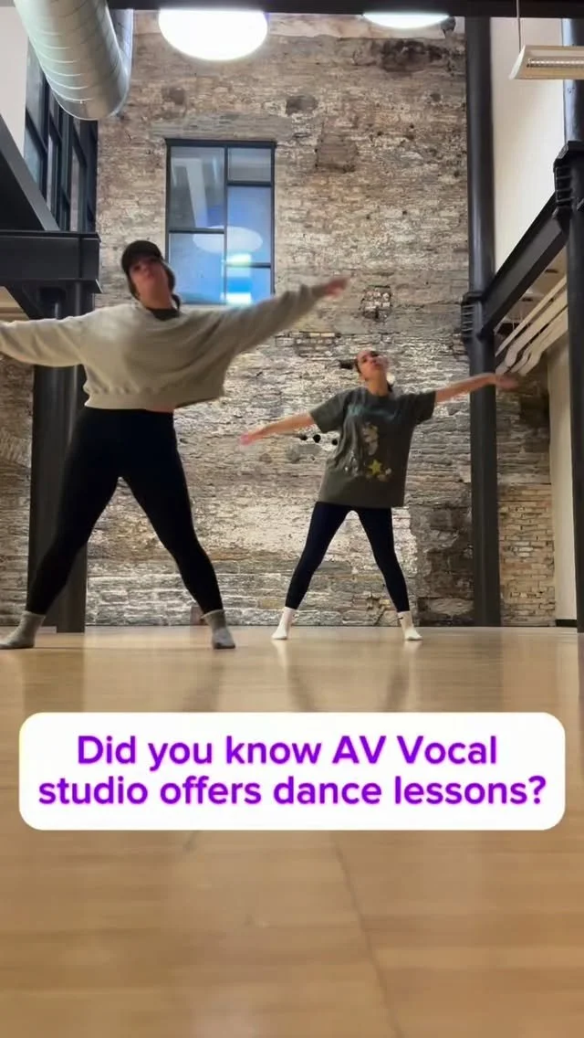 You can grow your DANCE skills at AV Vocal Studio, too! 💃Our students learn to be quadruple threats: strong and beautiful dancers, unstoppable singers, jaw-dropping actors, and the kindest humans! 💕Our dance teacher, Tegan, is THE BEST at what she