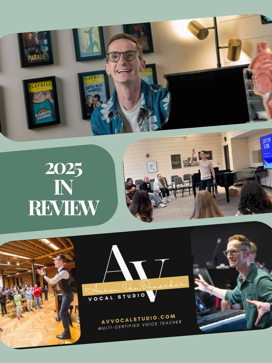 We at AV Vocal Studio are filled with nothing but gratitude to our students, their families, and everyone else along the way who creates spaces where they can share their hearts through art! ❤️ 2025 was an incredible year and we just know 2026 is goi