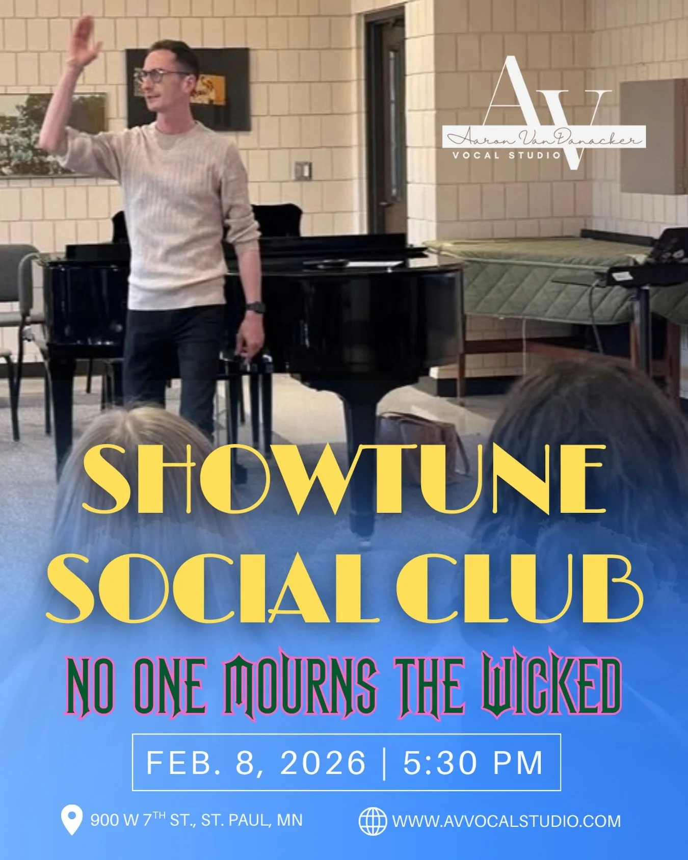 COME SING FOR THE JOY OF IT! 🩷💚🎶 Inteoducing the Showtune Social Club, a monthly gathering of musical theatre artists in the twin cities focused on community, new friendships, and excellent group singing! ✨ Our lives as theatre artists can sometim