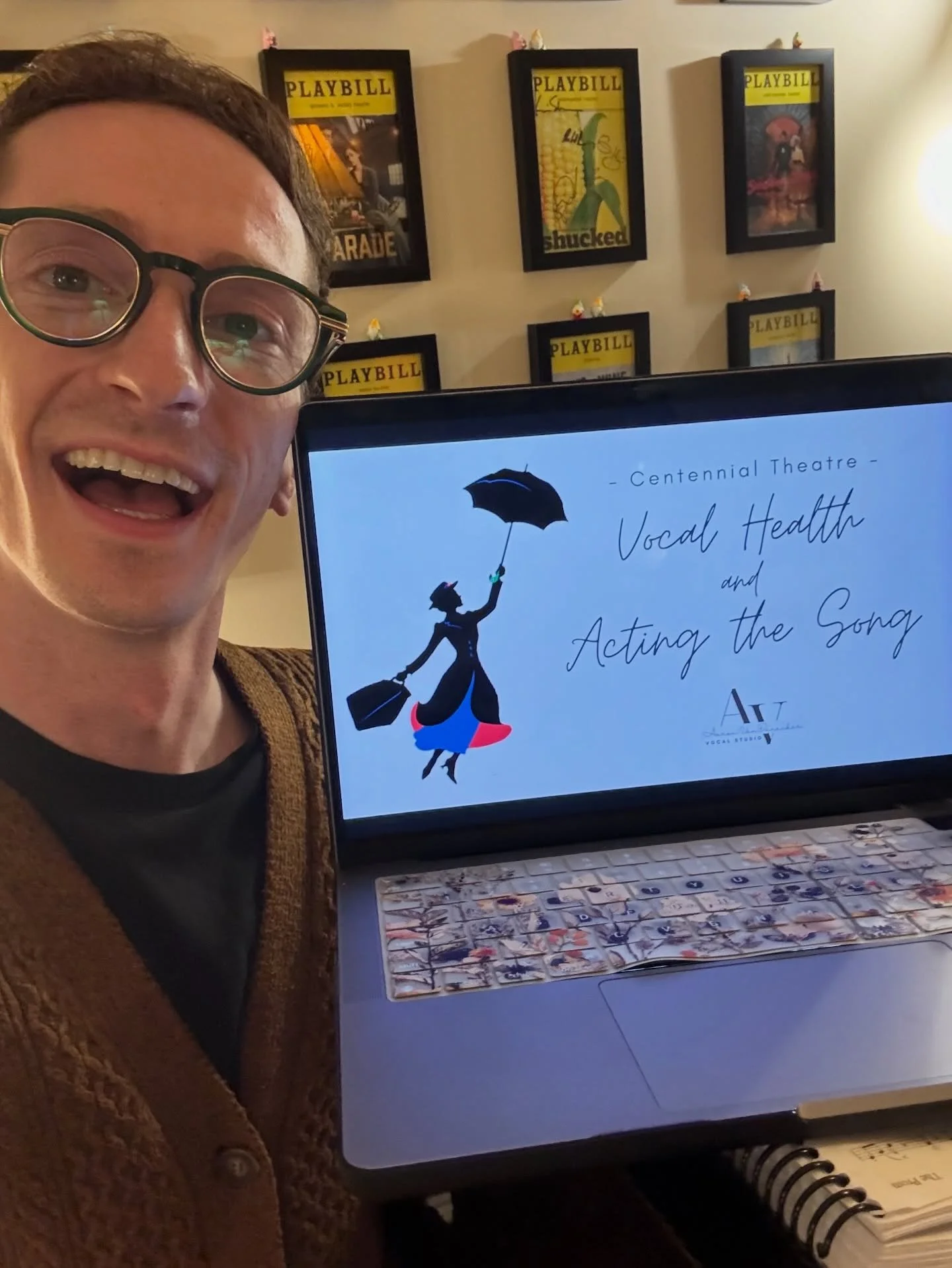 I had so much fun leading a workshop on Vocal Health and Acting the Song with @theatreofchs 🤩 I was having so much fun, in fact, that I forgot to snap a picture! 

We learned strategies for finding vocal balance, coordination between the 3 systems o