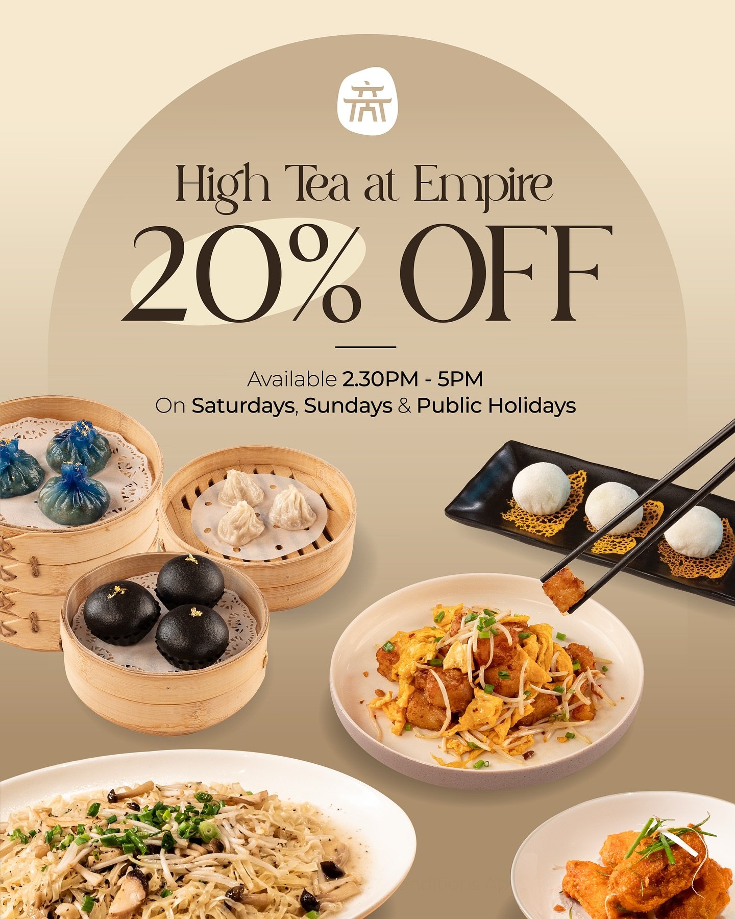 Steaming baskets, delicate bites, and the perfect weekend escape 🥢✨

Come indulge at Empire Chinese Cuisine from now till 31st December!