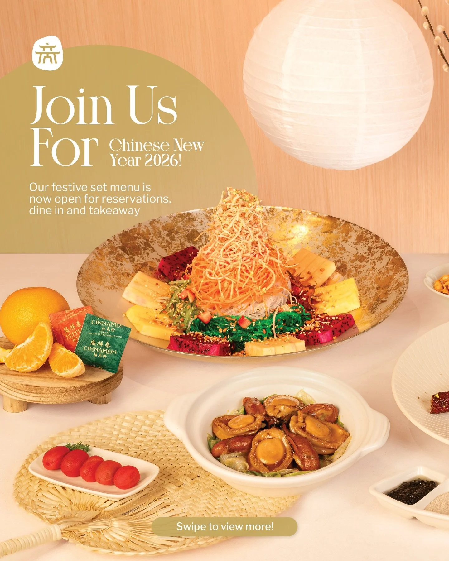 🧧🍊 Celebrate Chinese New Year with a feast of prosperity at Empire Chinese Cuisine! 

Our Set Menu is now available for reservations
From now till 31st January
10% off - Dine In Set Menu
15% off- Takeaway