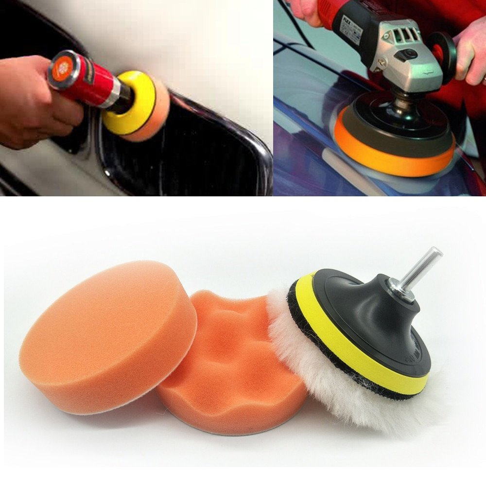 Car Polisher Pad Buffer Gross Polish Polishing Kit