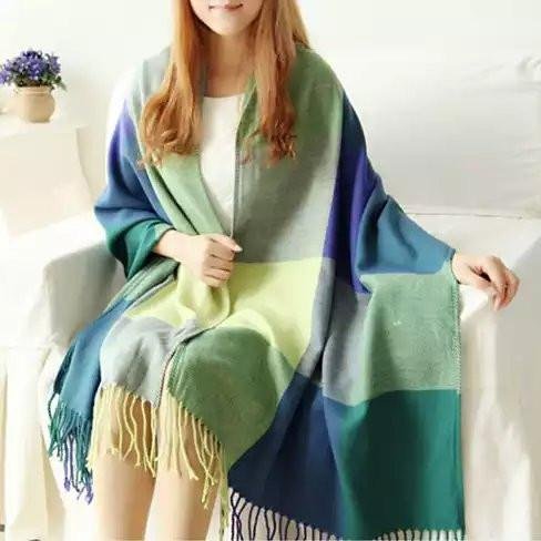 COLORAMA Reversible Shawl Full Of Colors
