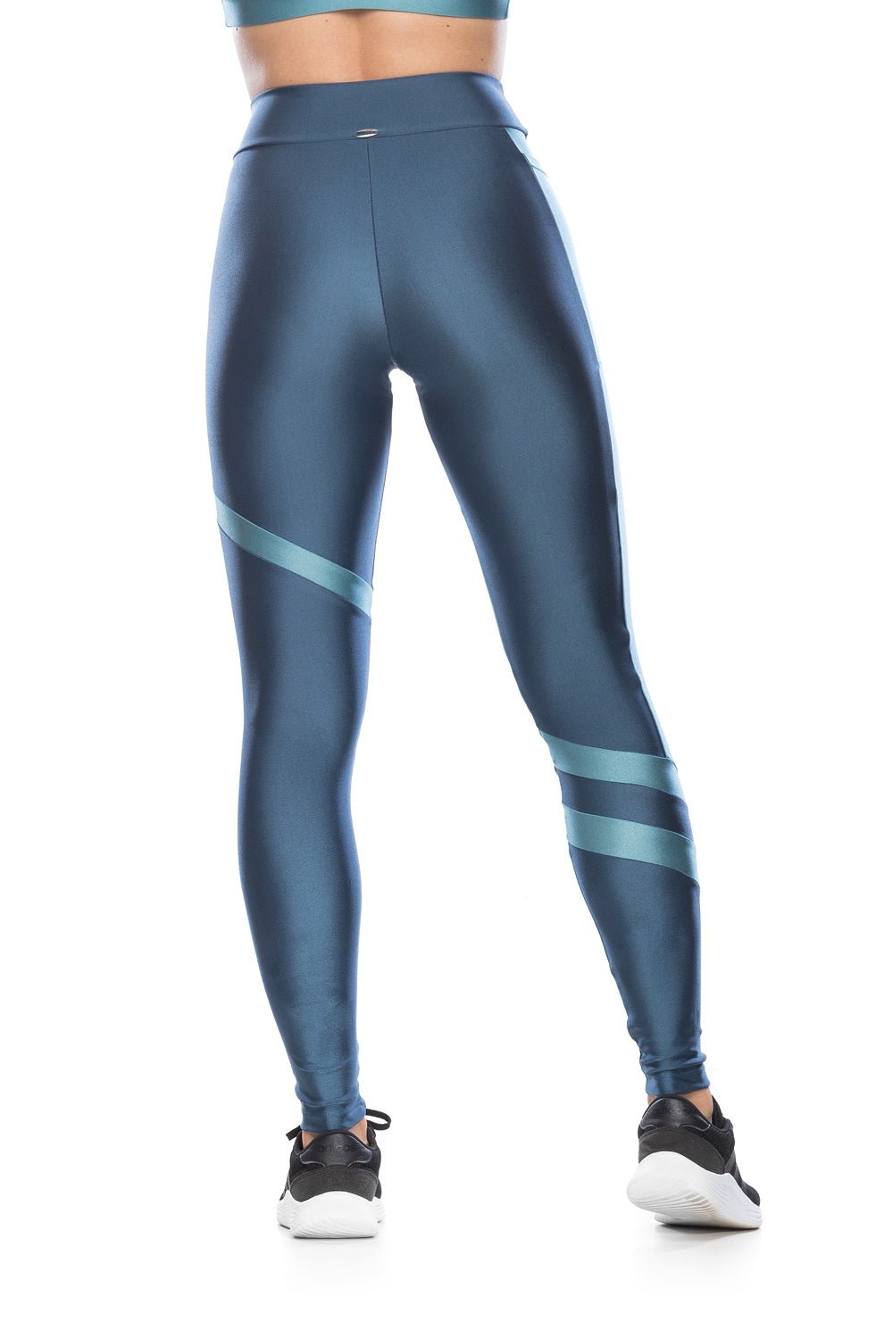 Versatility Metallic Blue Legging
