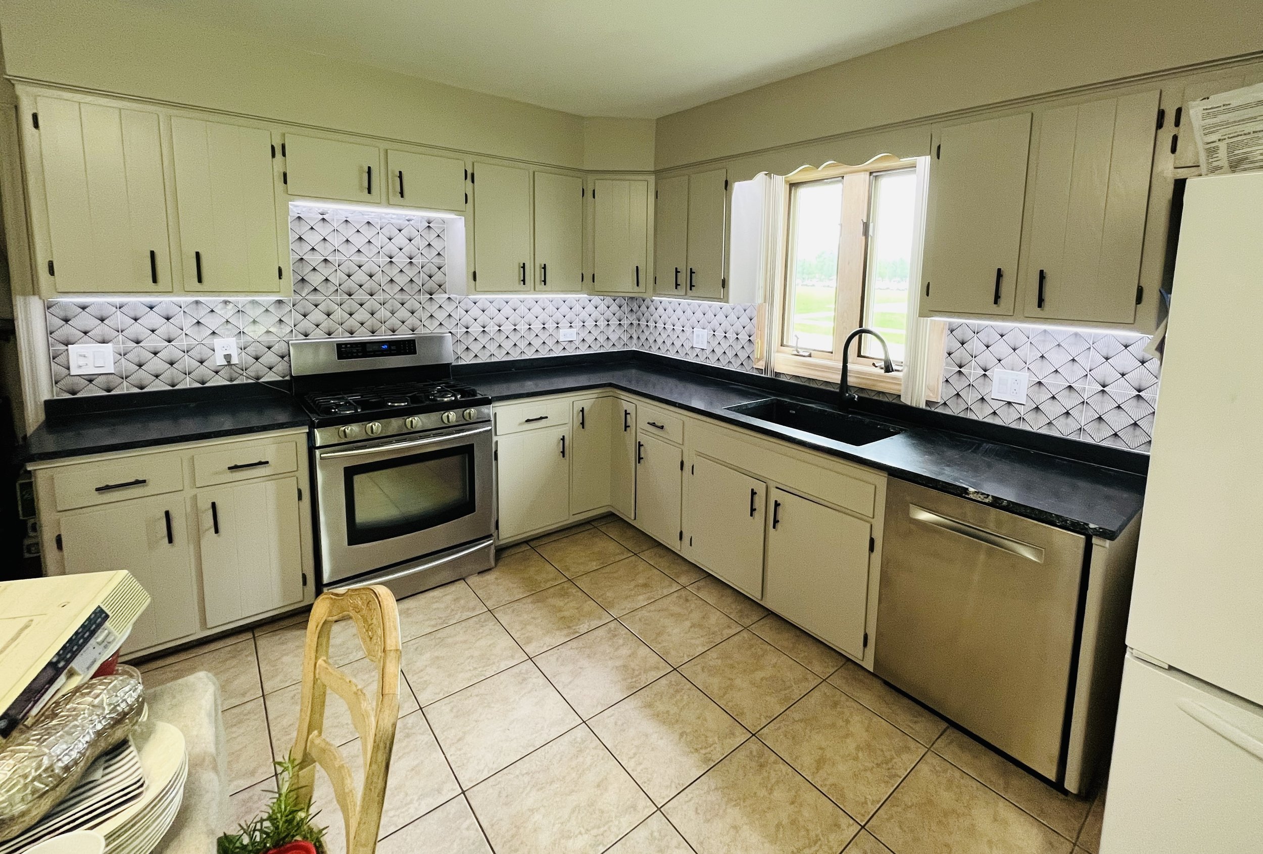 LED Lighting in Old Kitchen