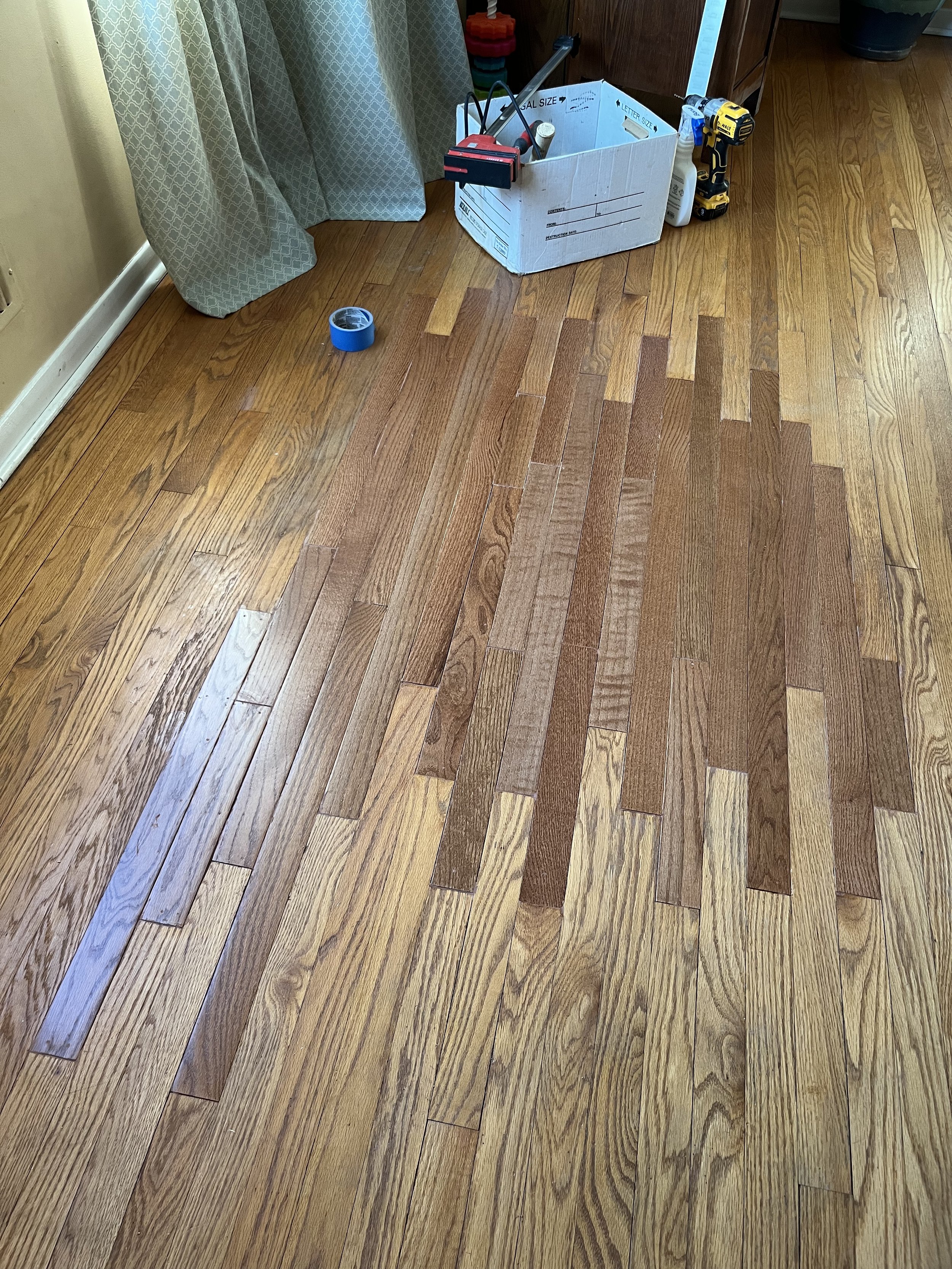 Repair to Oak Flooring