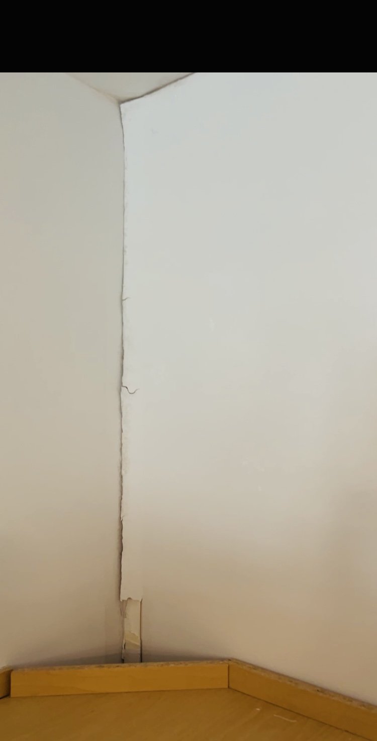 Corner Drywall Damage