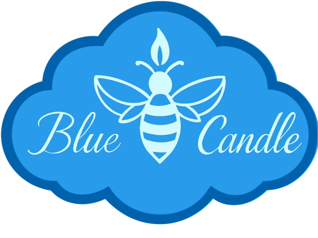 Blue Bee Candles
