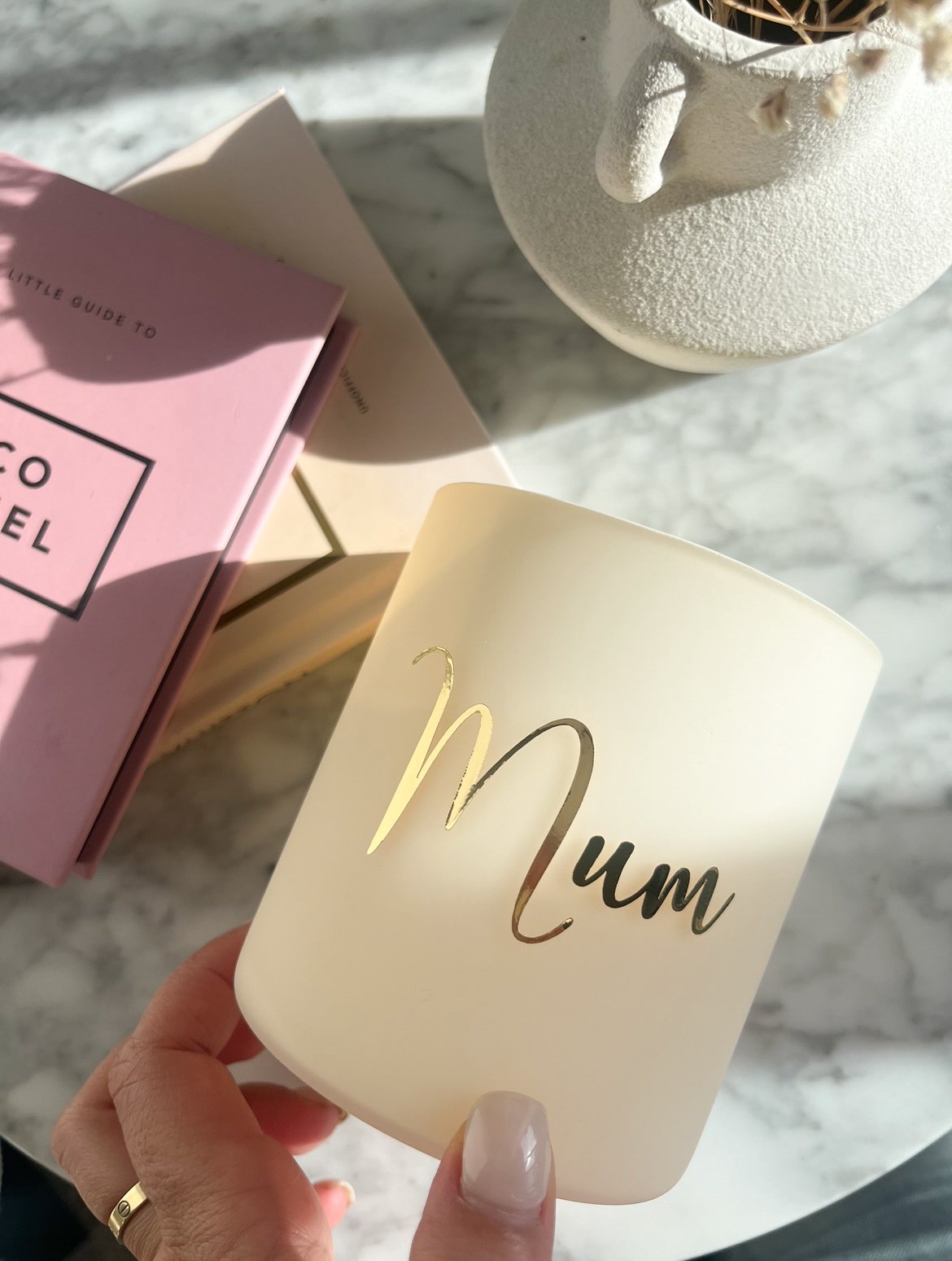 Mum Candle - Eggshell Edition