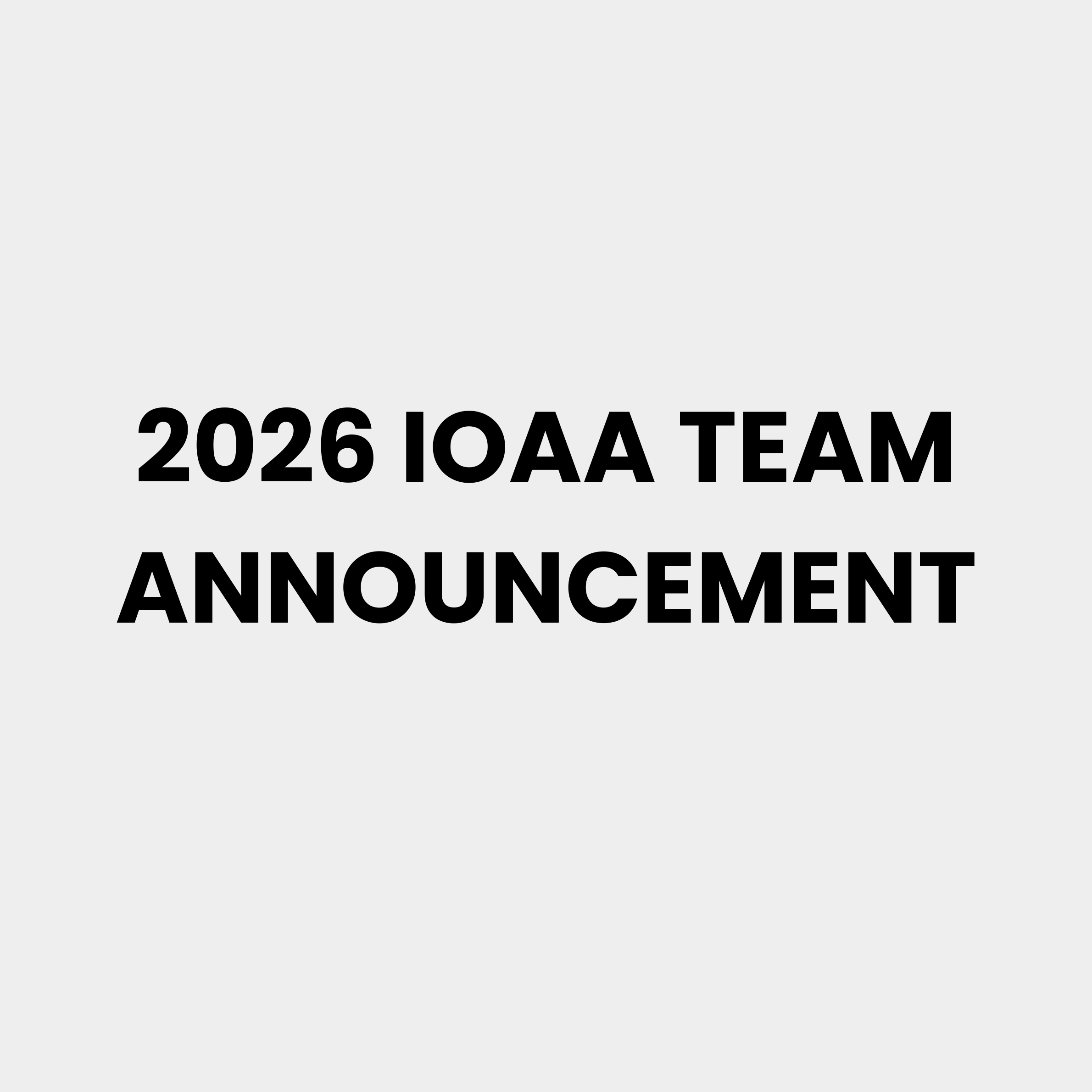 2026 New Zealand IOAA Team Announcement