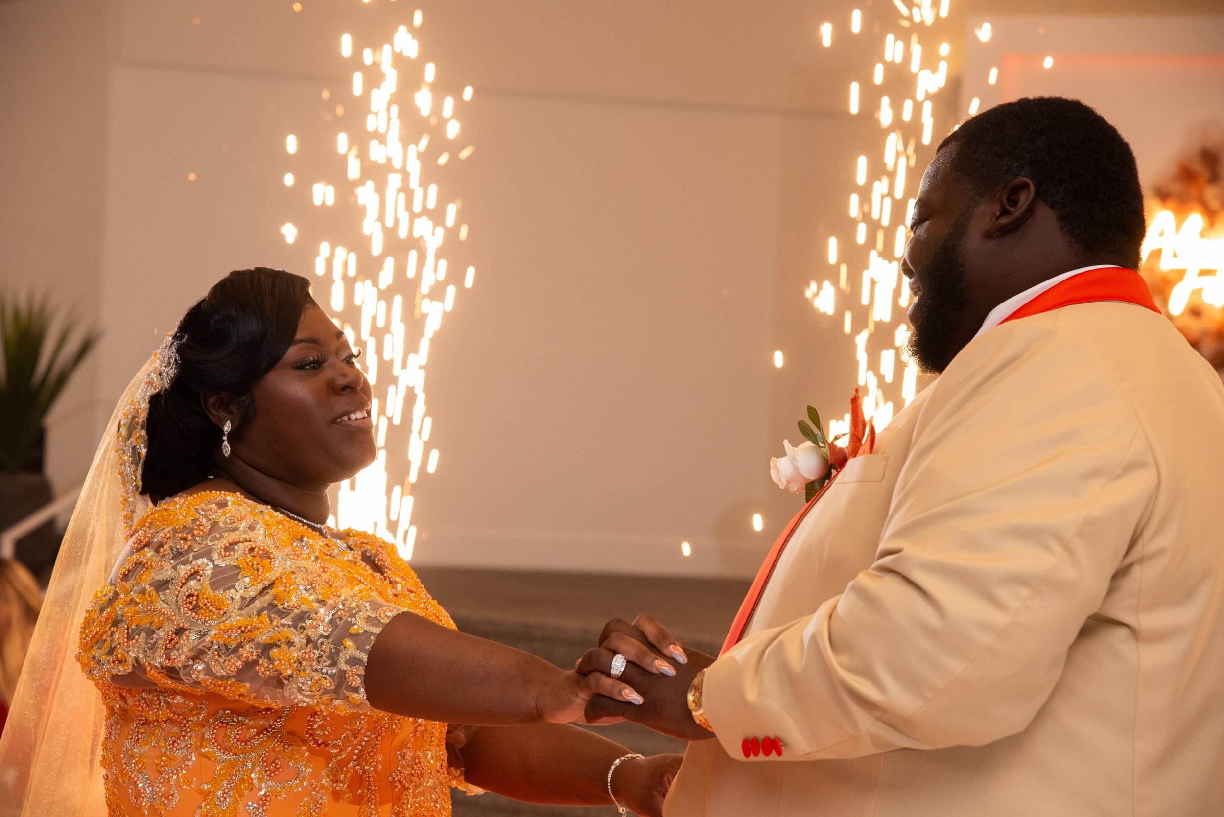 Capturing the Beasley Wedding at the Signet Center in Chesapeake: Mastering Flash Photography for Challenging Lighting Conditions