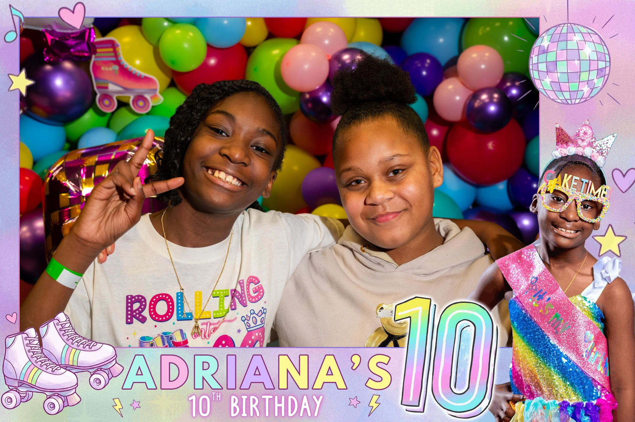 kids closeup with overlay