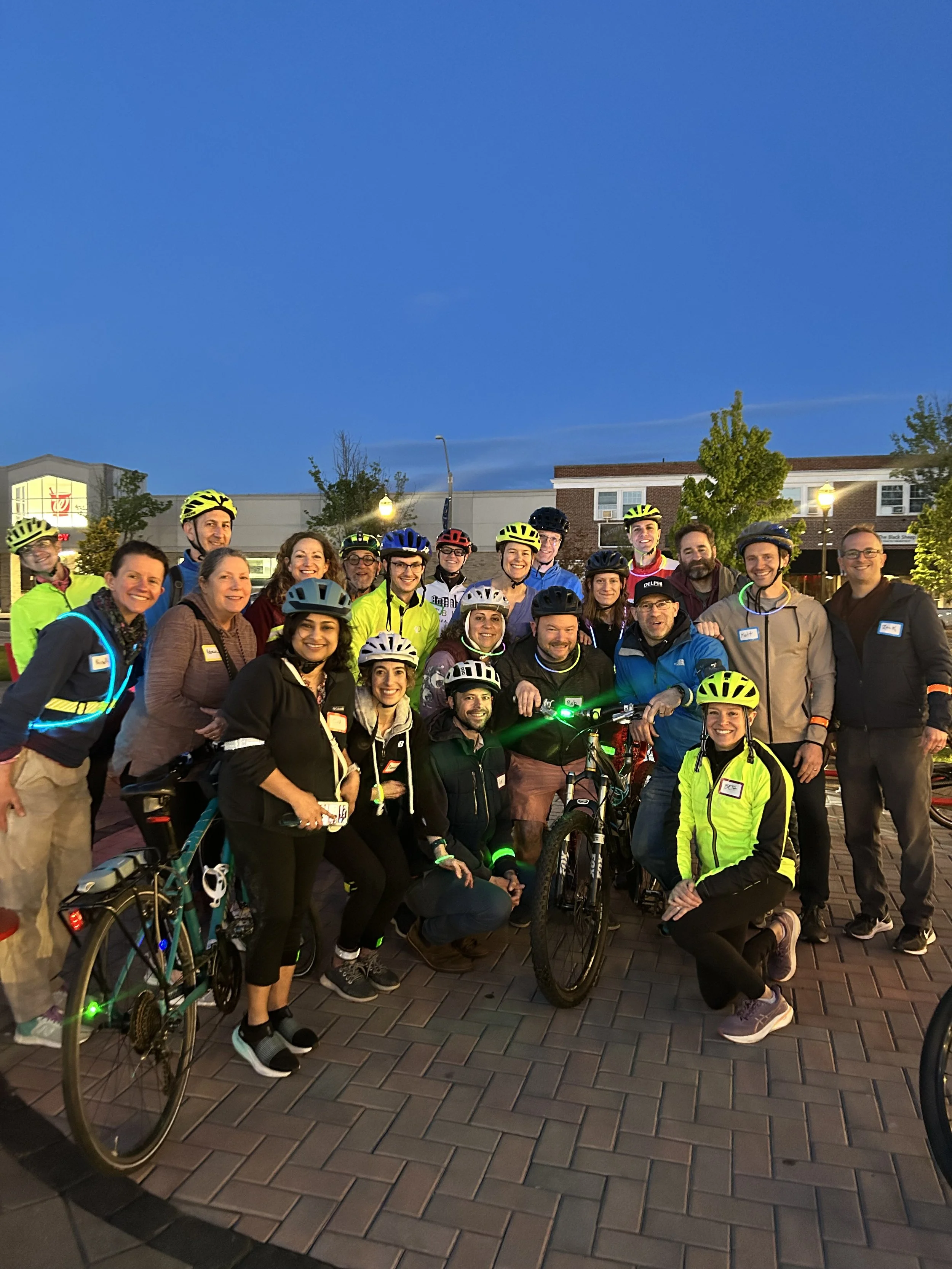 Needham Bike Party - all are welcome