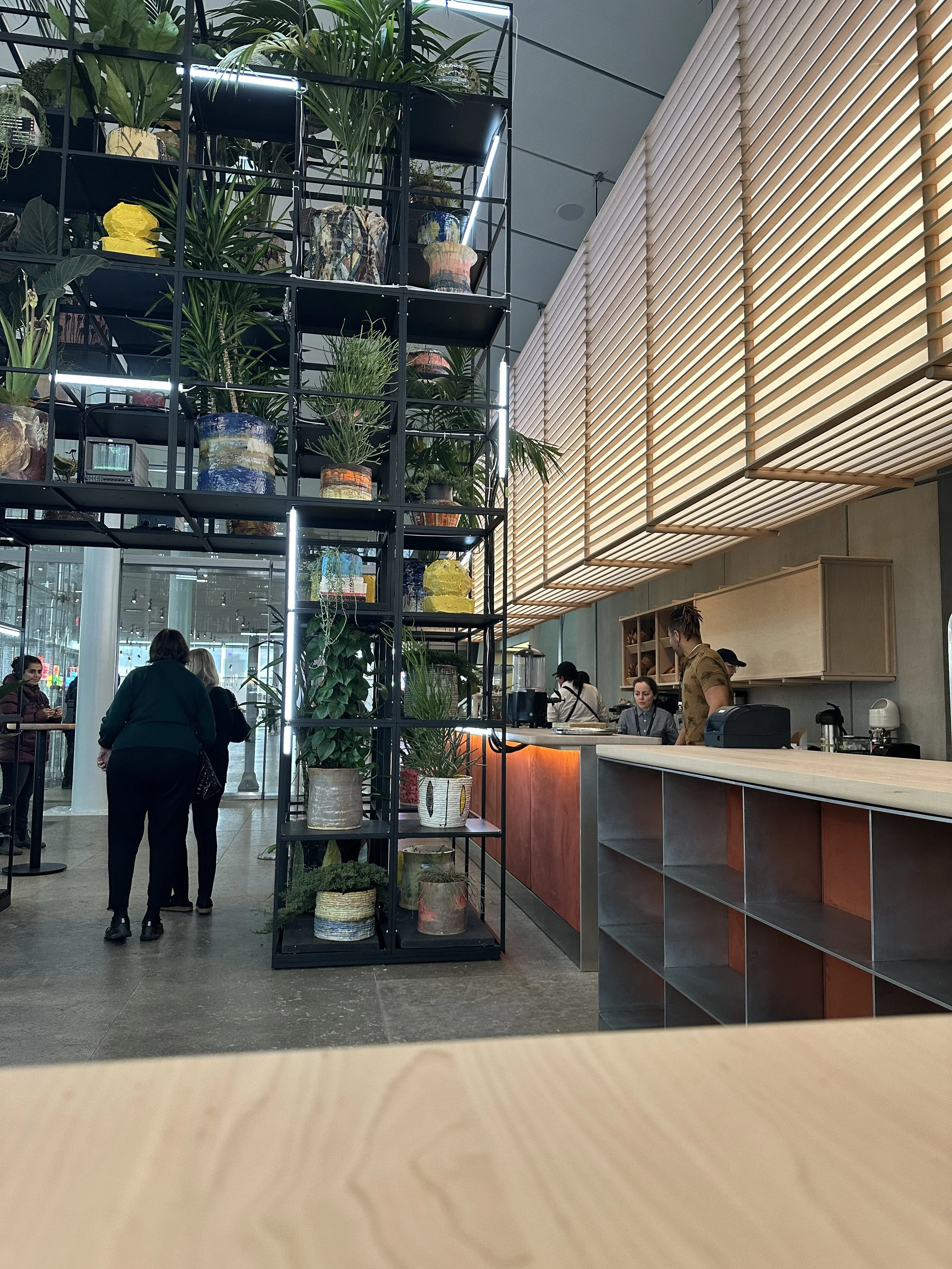 Bakery view from cafe