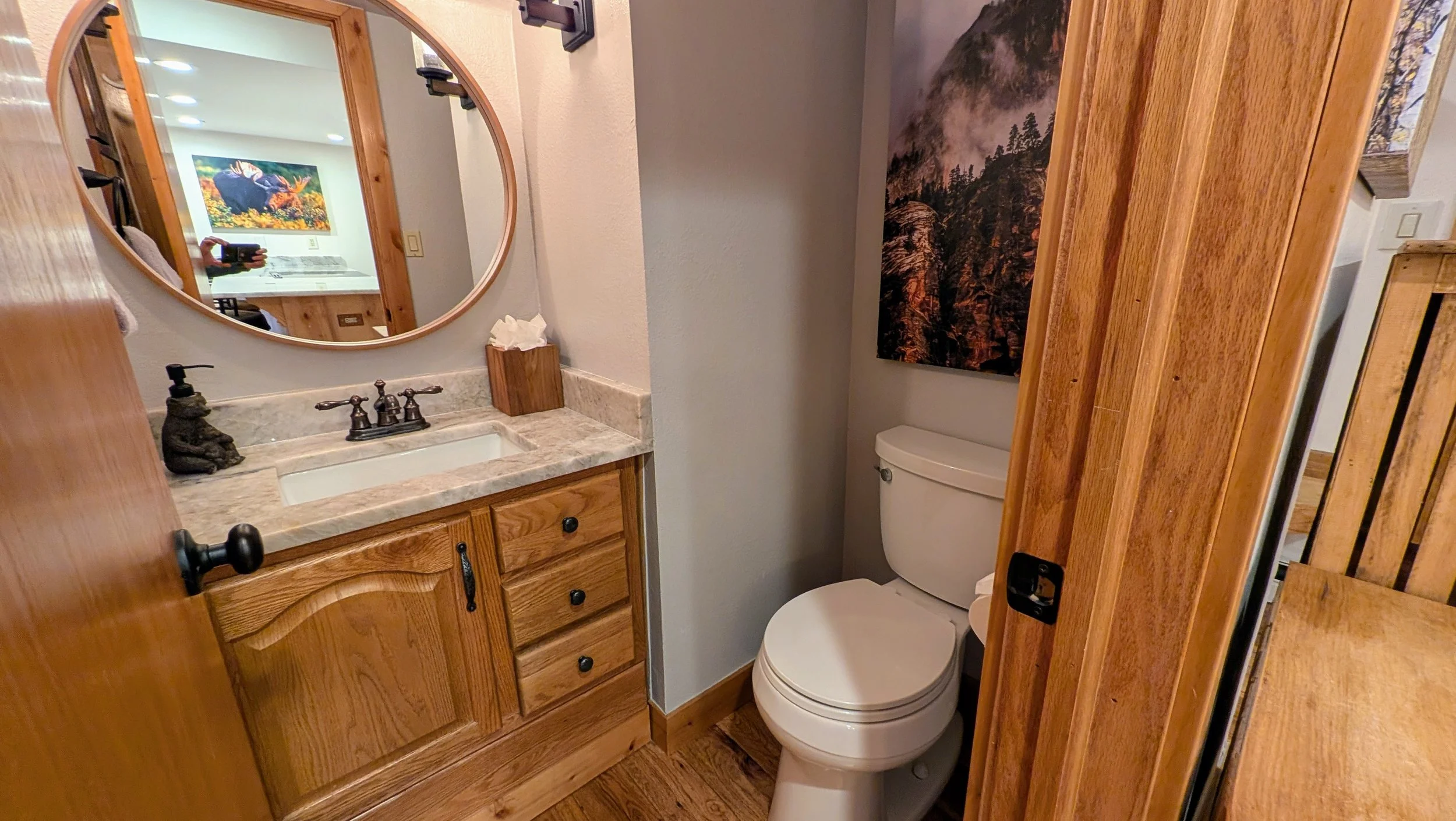 Half bath downstairs