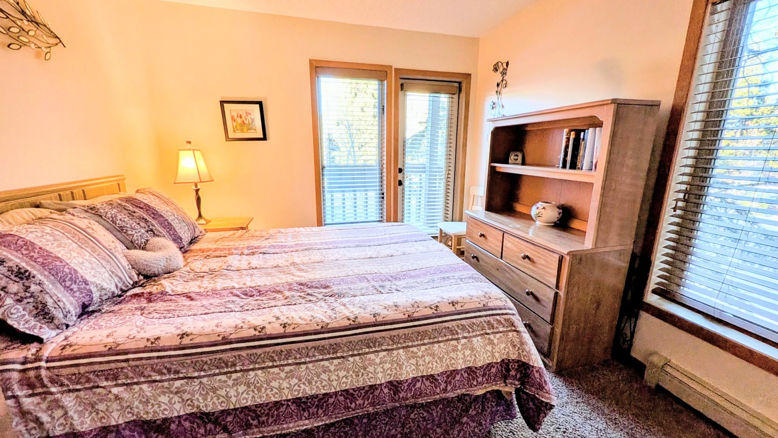 Bedroom #2 with queen bed