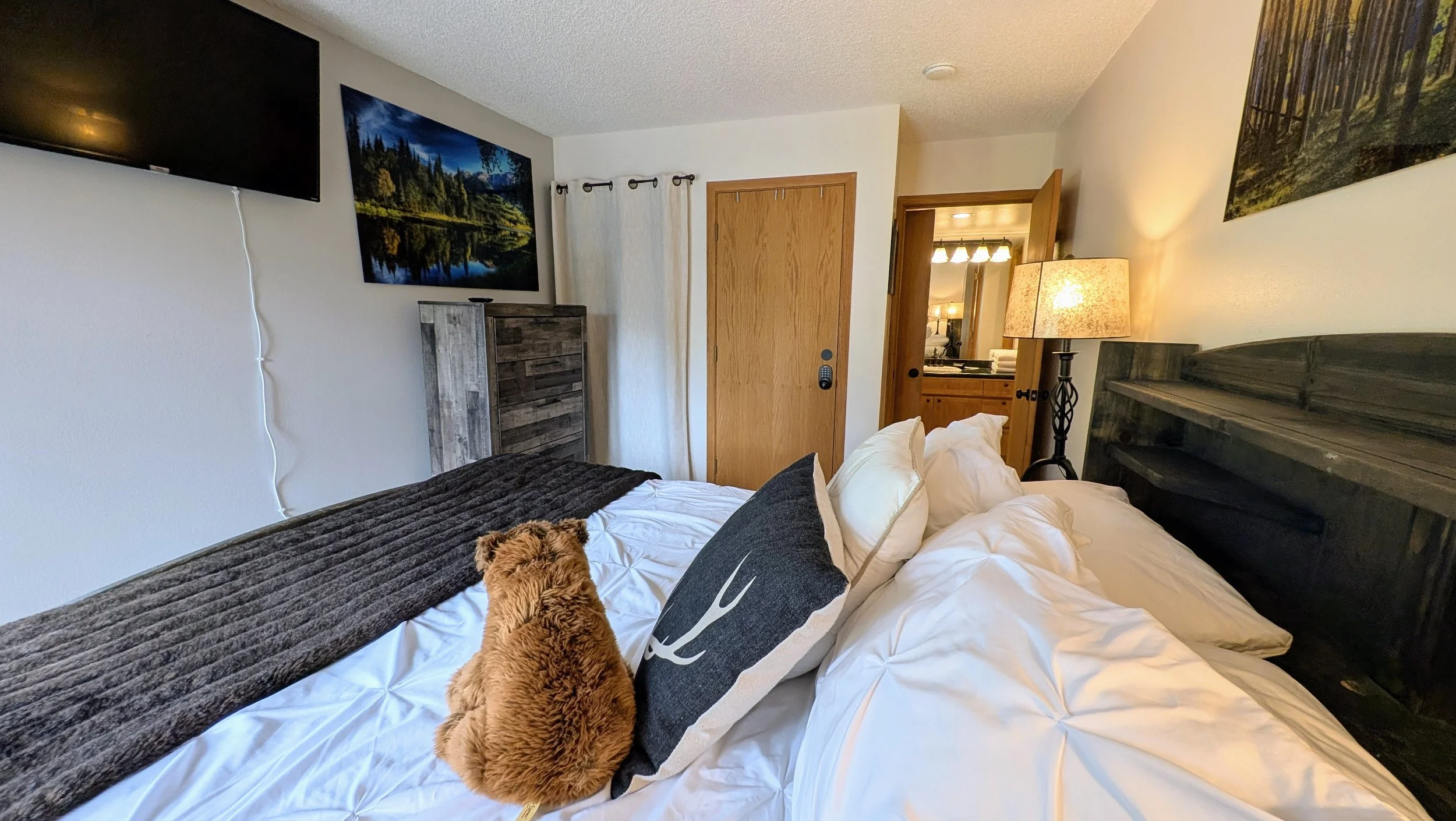 Bedroom 2, queen bed