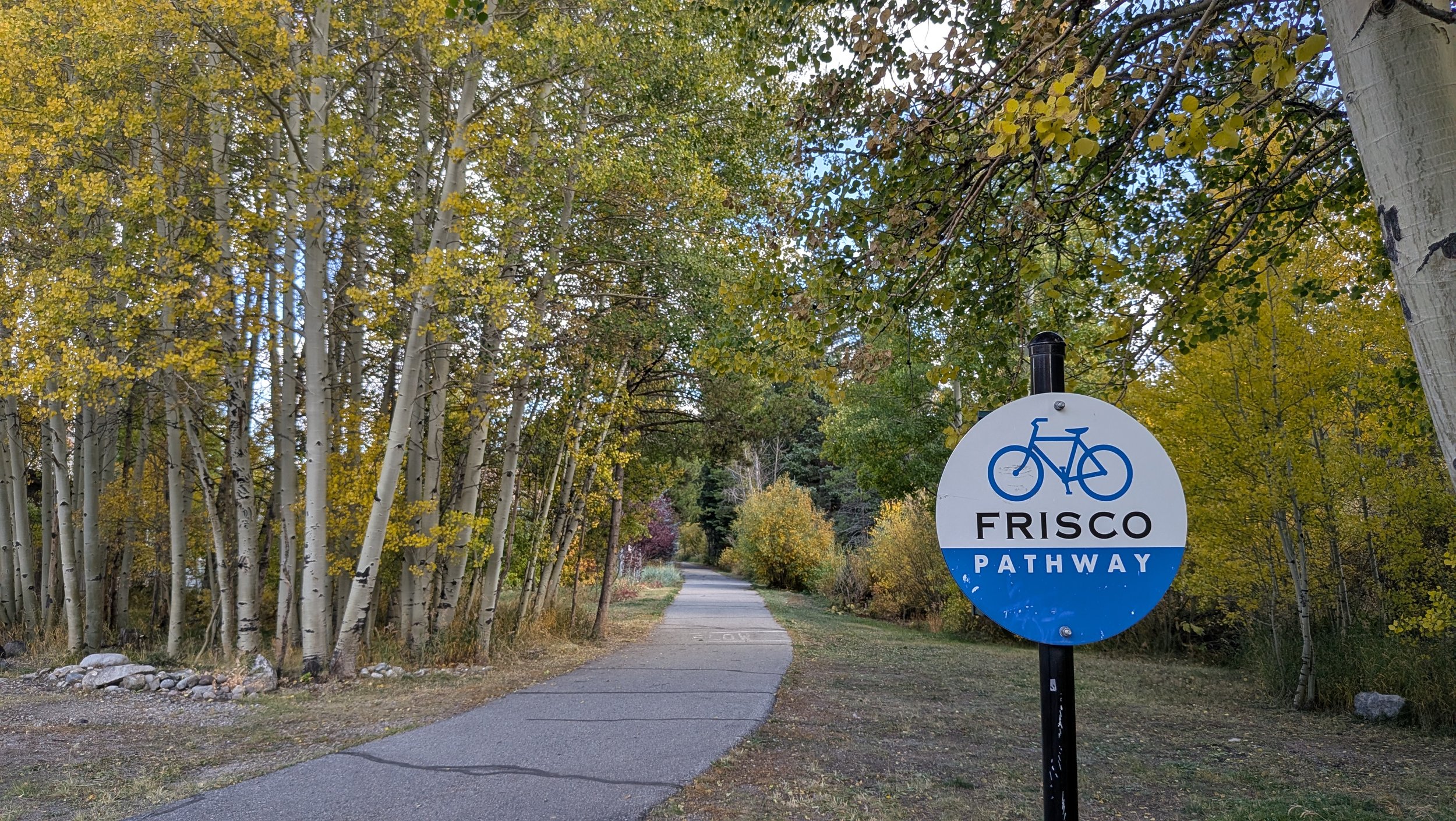 Many miles of beautiful walking paths and trails around Frisco (from flat and paved around town to rugged and woodsy less than a block away)