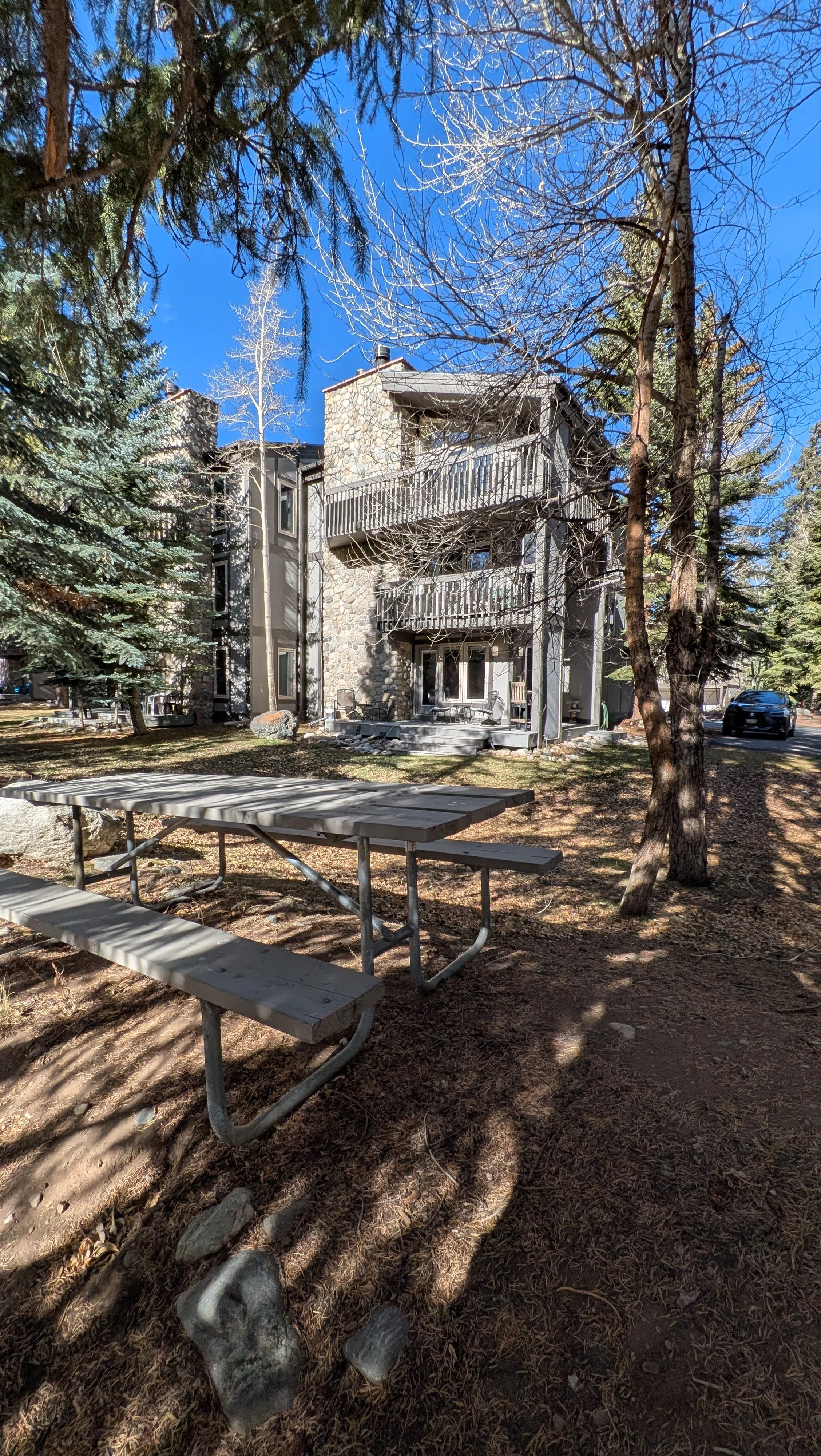 Exterior of condo.  Your unit is on the first and second floor