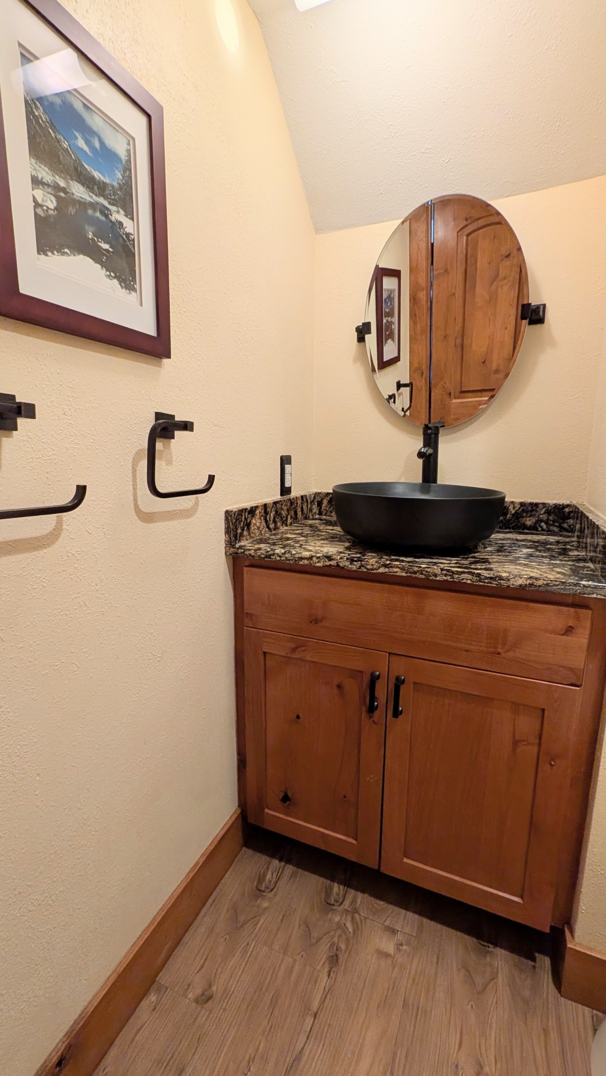 Half bath downstairs