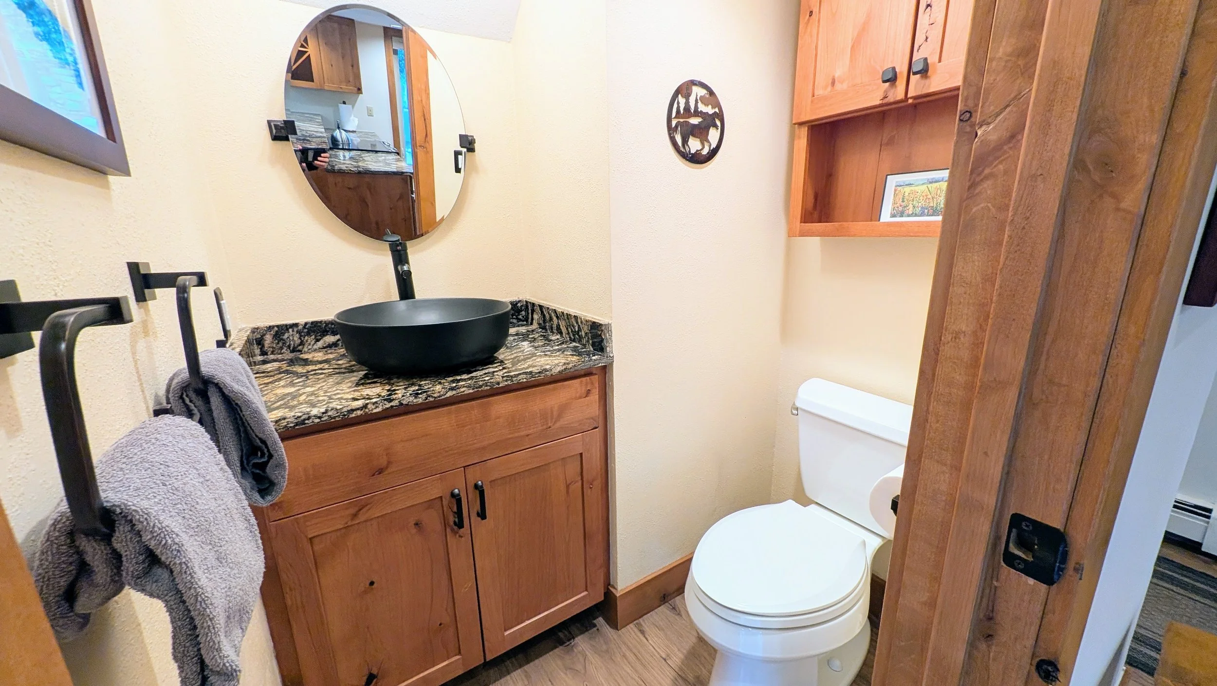 Half bath downstairs