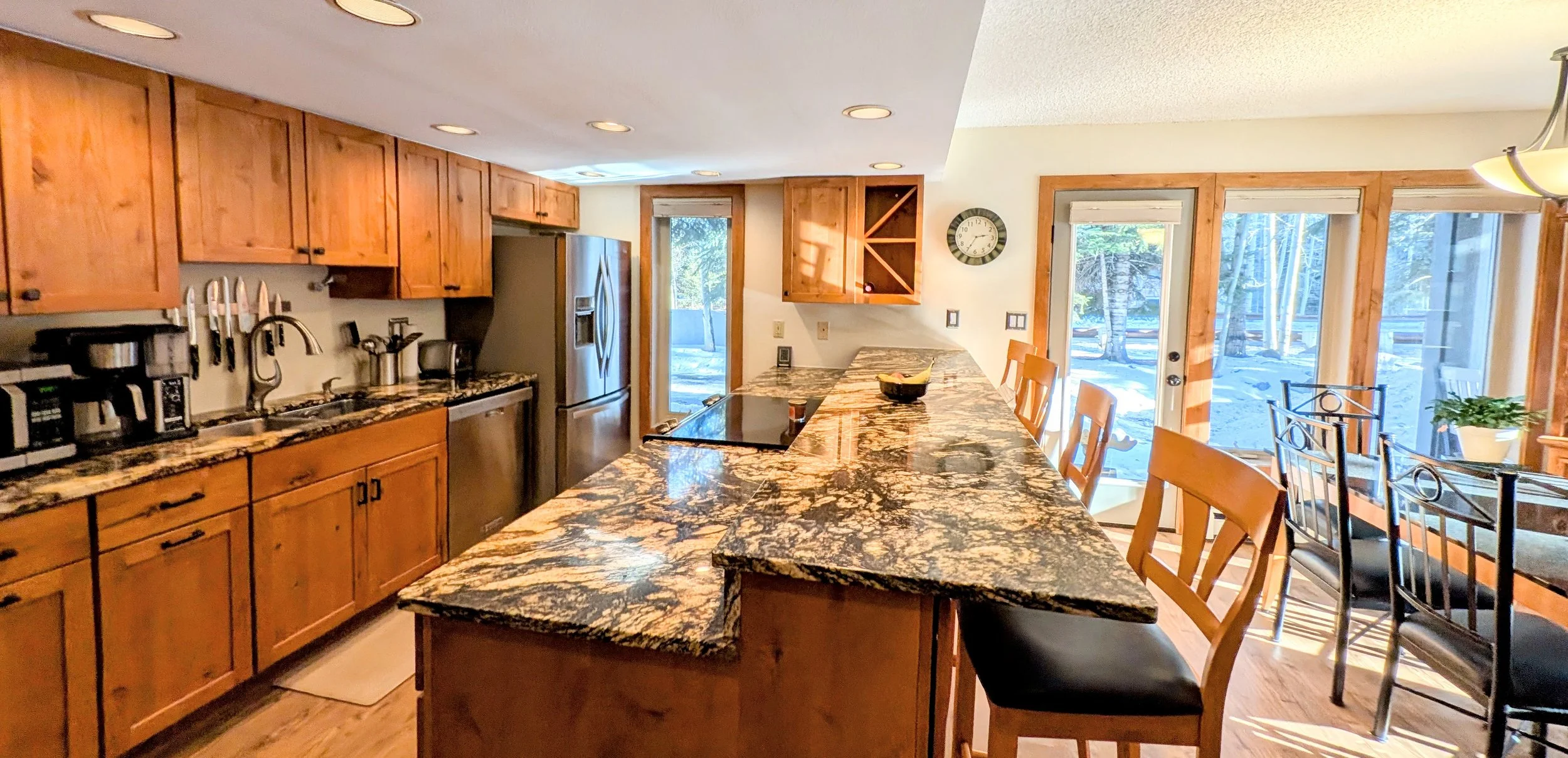 Modern kitchen with everything you need