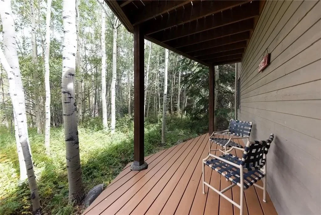 Covered patio