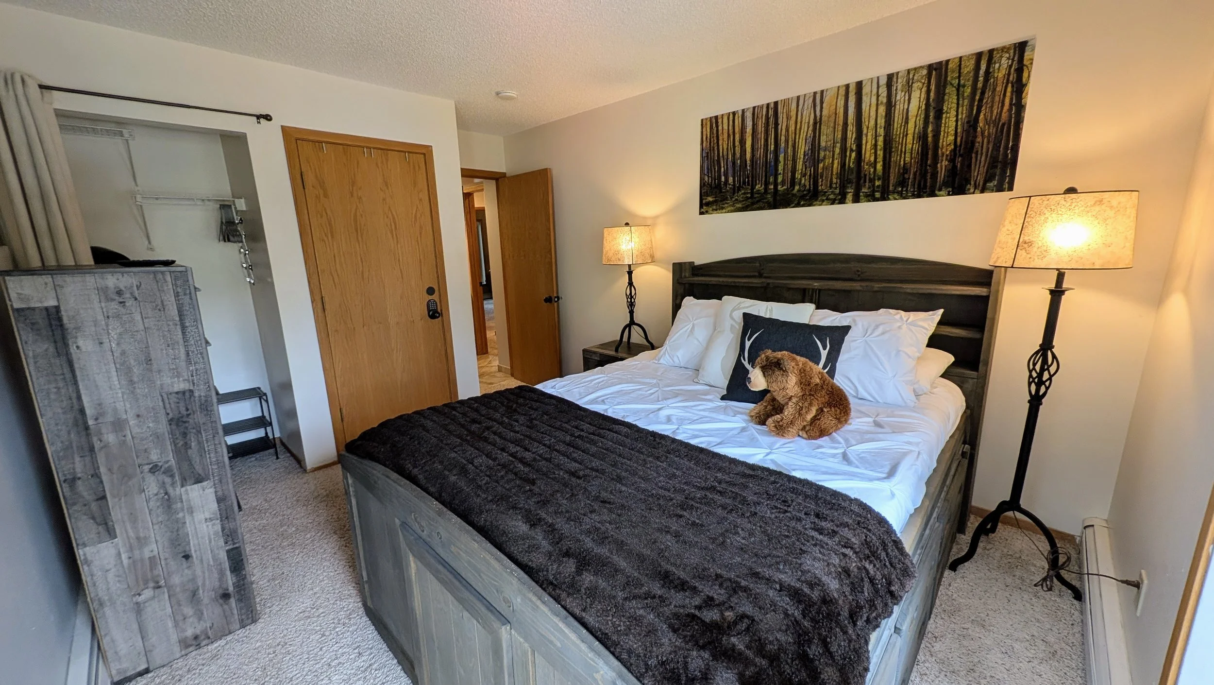 Bedroom 2, queen bed