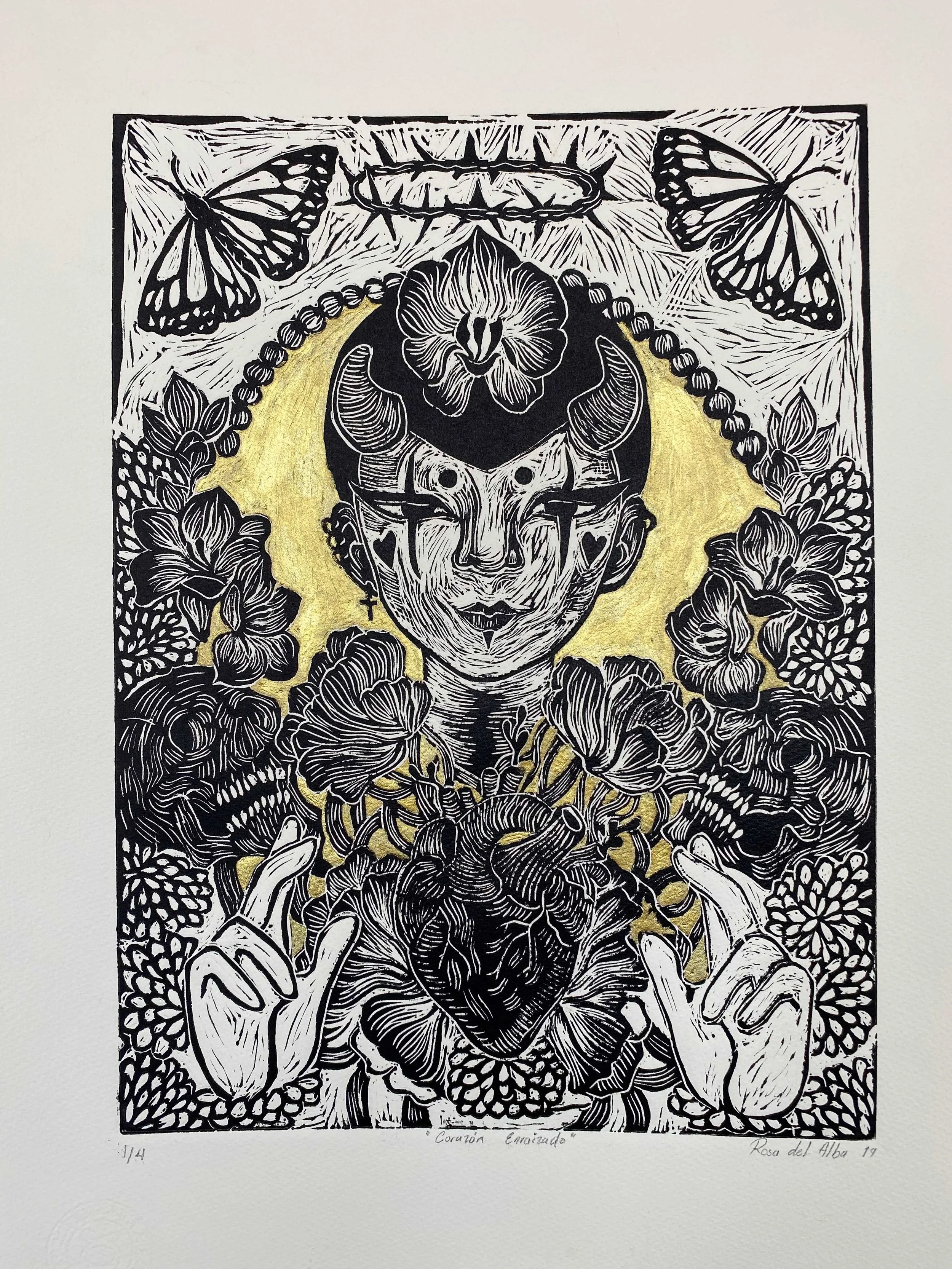 Corazon Enraizado - Trad Engraved Lino 22.04 x 14.96in 1.6MB JPG.jpg