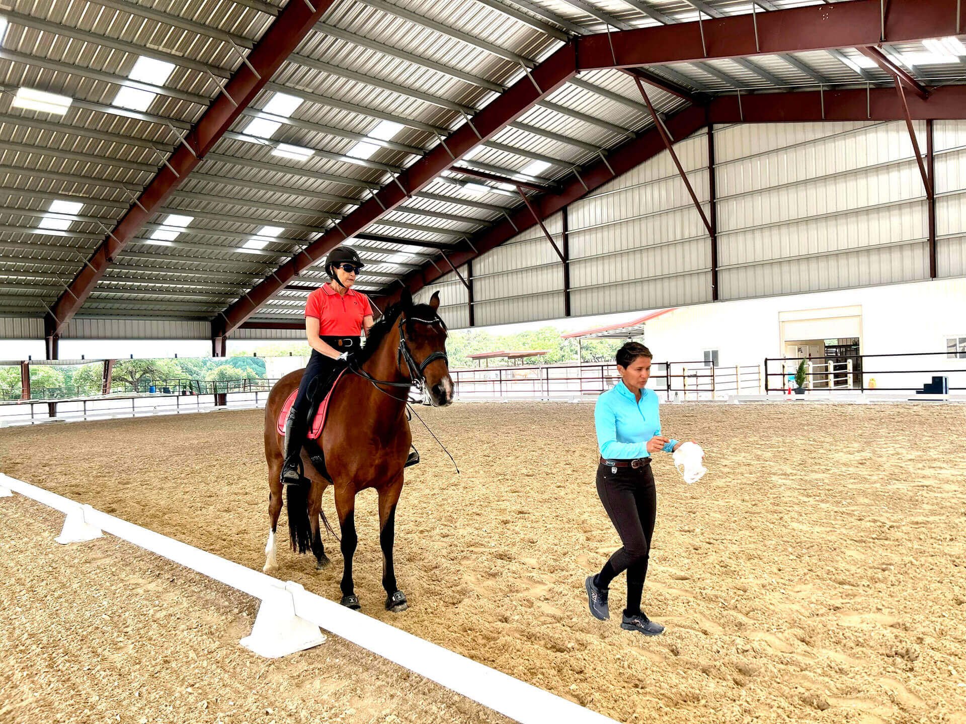 Clinic Event at Fair Oaks Equestrian Center, Fair Oaks Ranch near San Antonio, Texas