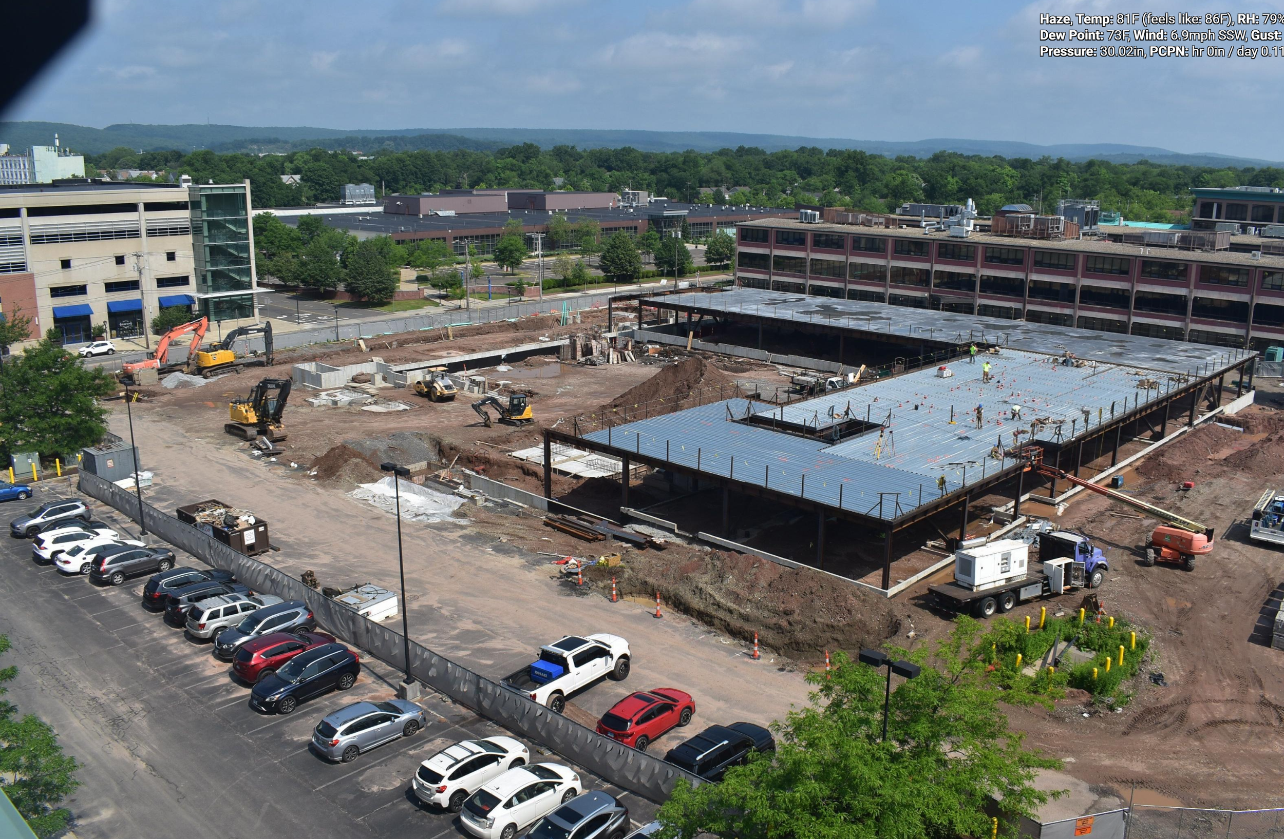 Vertical Construction on Track