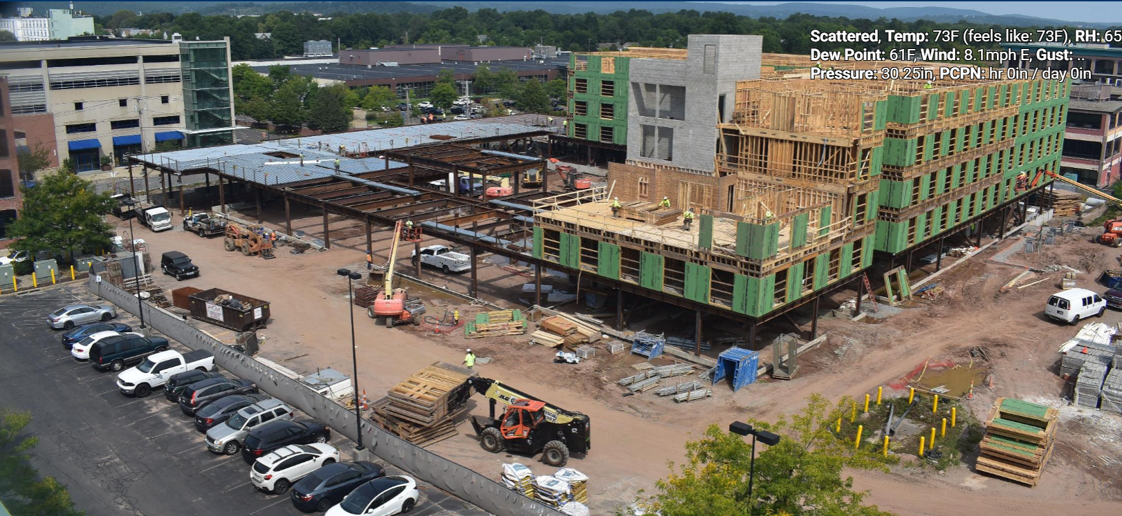 Vertical Construction on Track