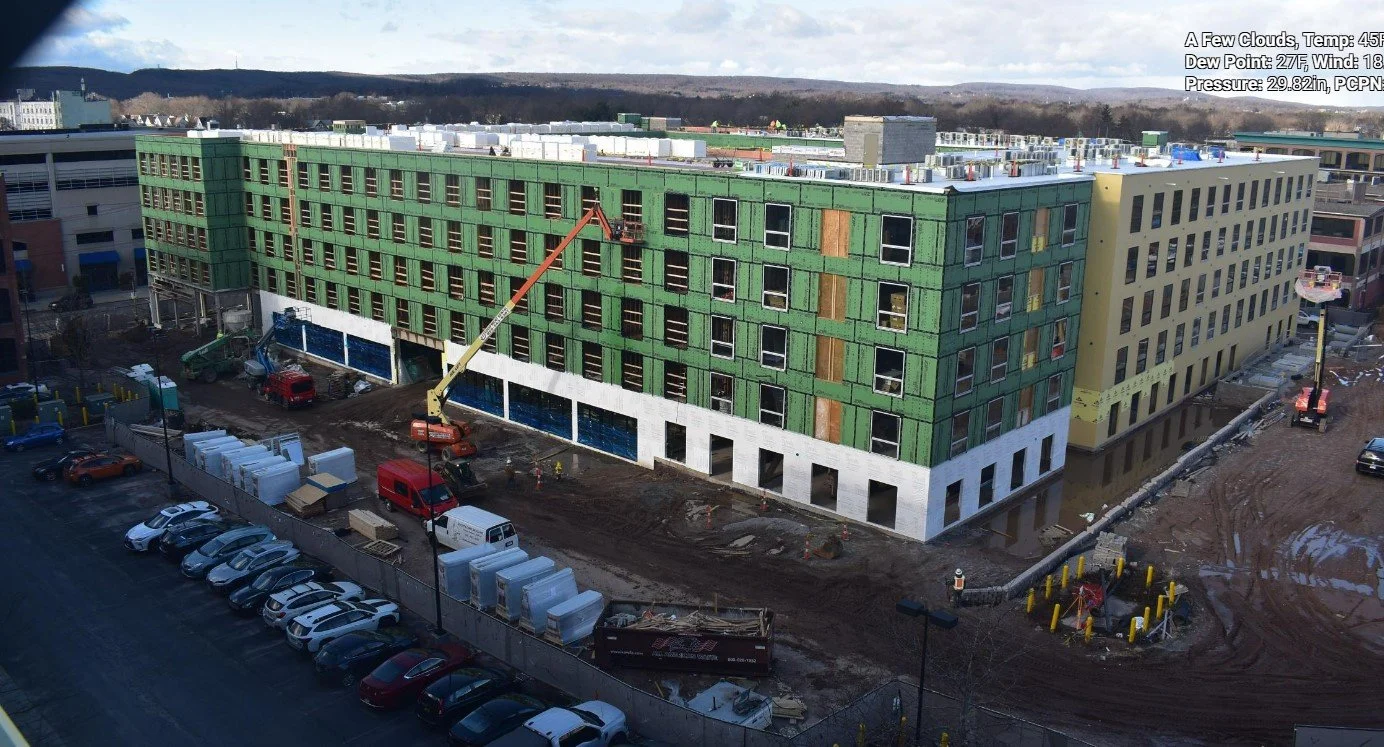 Vertical Construction on Track