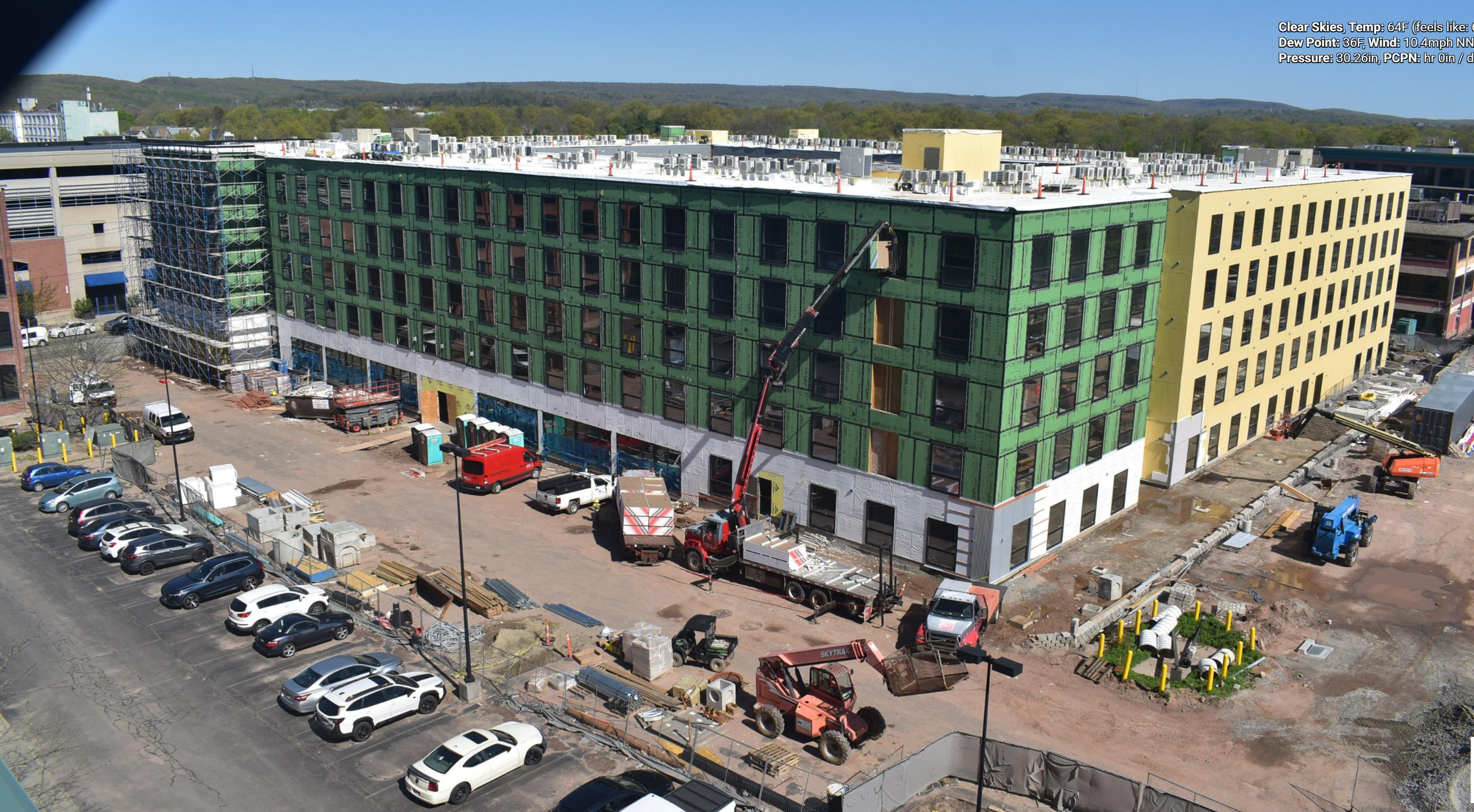 Vertical Construction on Track