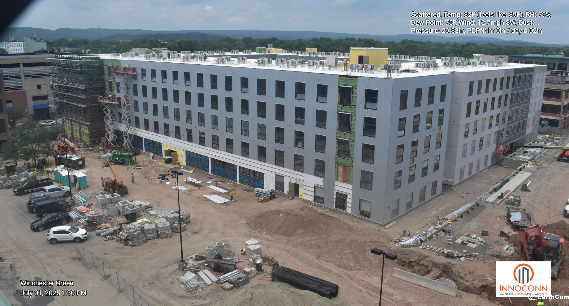 Vertical Construction on Track