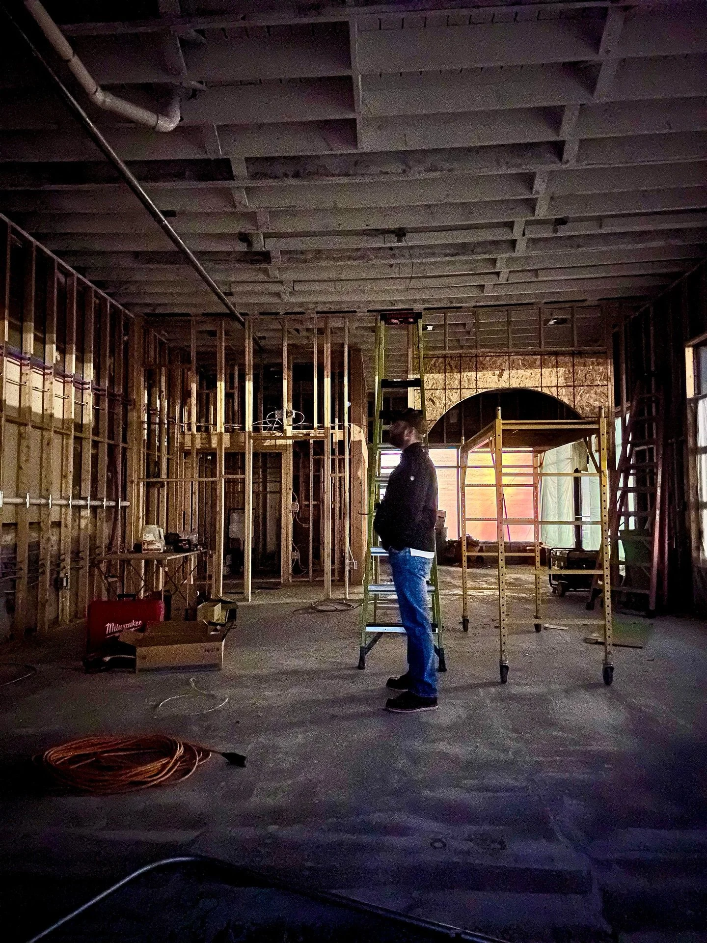 Something keeps saying &ldquo;dream bigger&rdquo;. This will probably be the last progress-picture we&rsquo;ll post until we&rsquo;re done!  We&rsquo;re excited to share our new building with you! 🙏