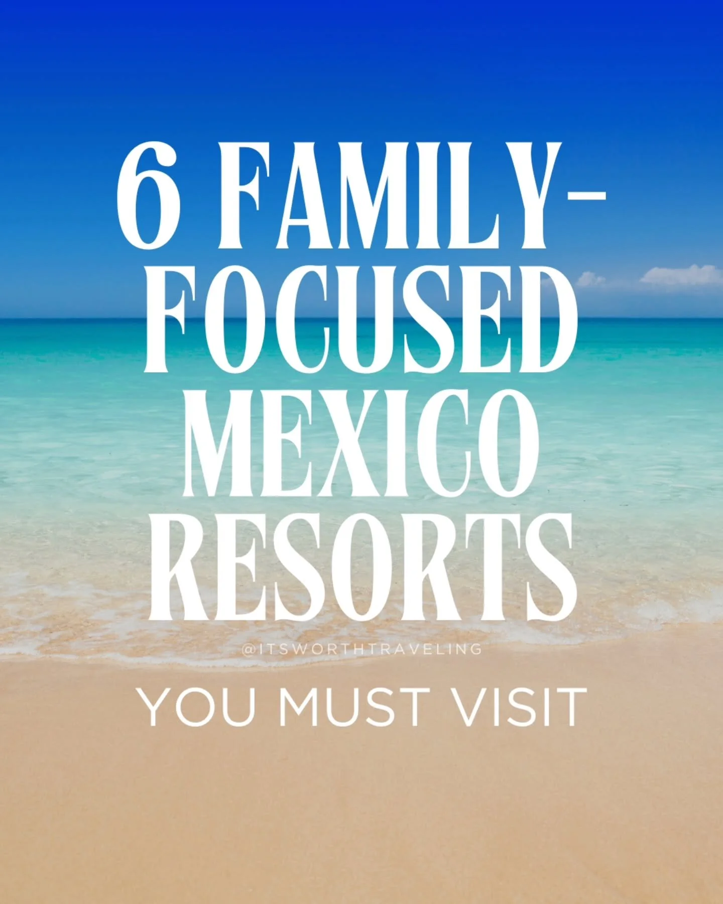 Remember: not all the resorts are created equal, and just because I am sharing them with you here, doesn't mean they are the right resorts FOR YOU!

There&rsquo;s a lot that goes into finding the right resort for each client, so let's talk and see wh