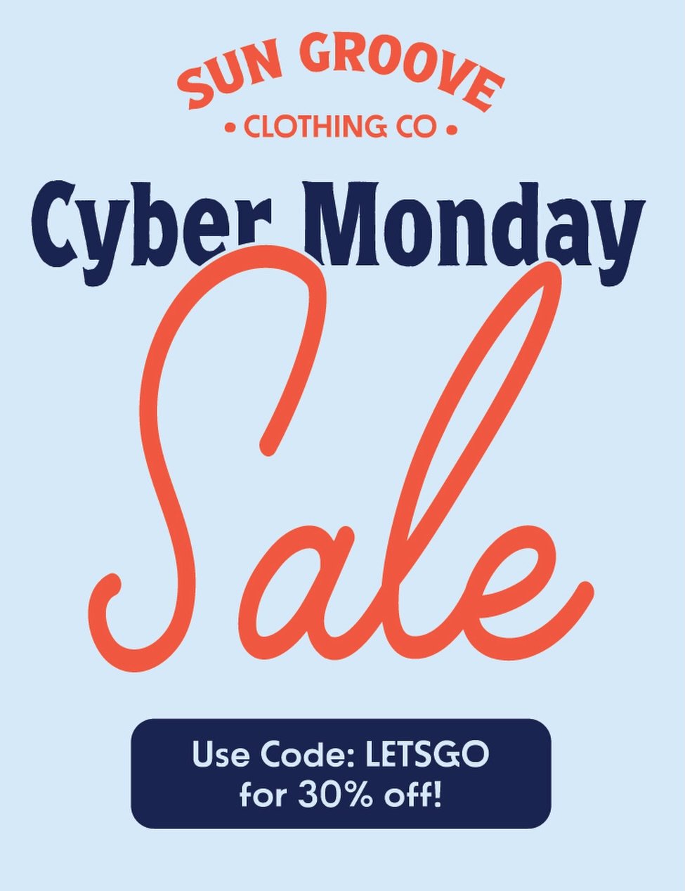 ‼️Cyber Monday is here! Use this code through tomorrow at midnight for 30% off of our website! (Link is in bio)

#shopsmall #904 #smallbussiness #cybermondaysale
