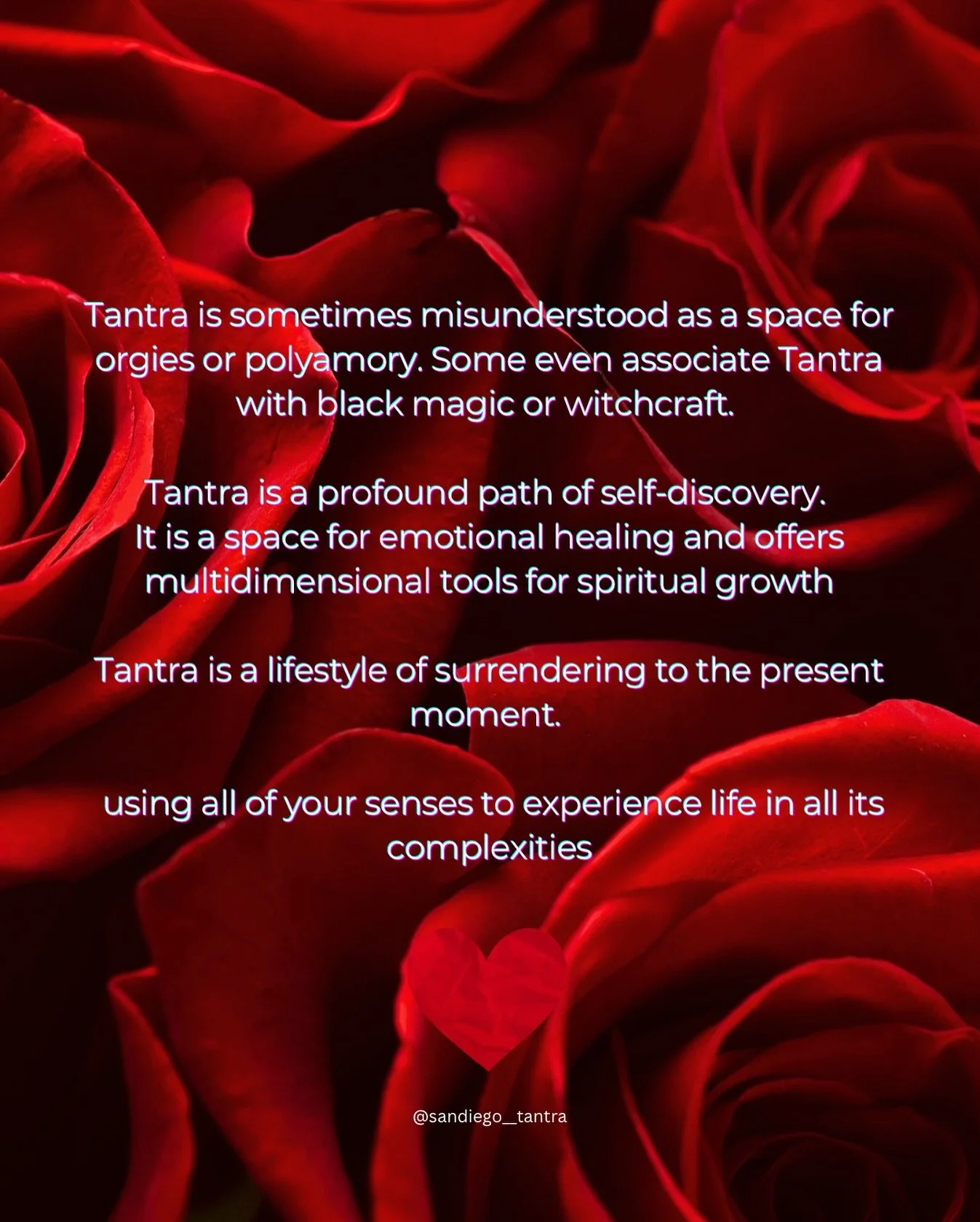 Tantra is a lifestyle of feeling, compassion and pleasure in all that is.

#tantra #couplestherapy