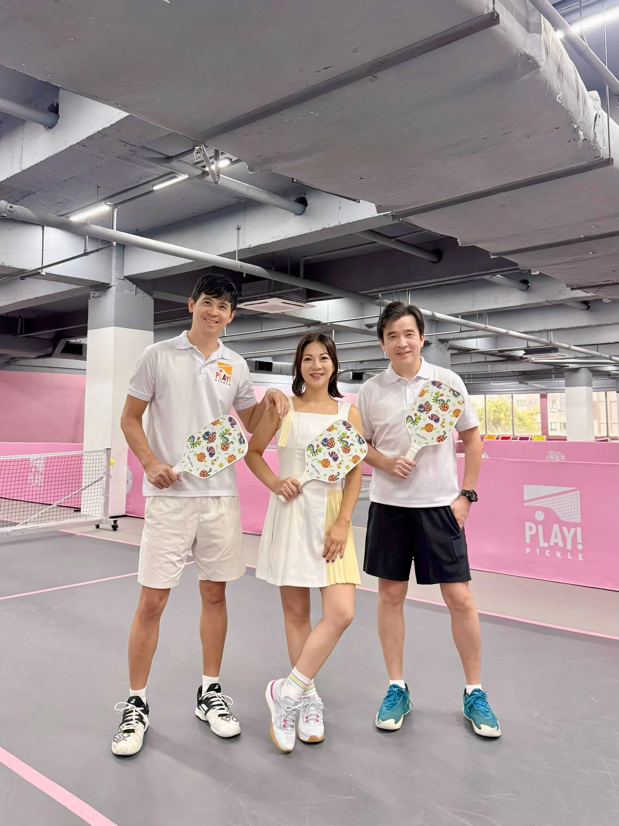 Founders of Play! Pickle Singapore